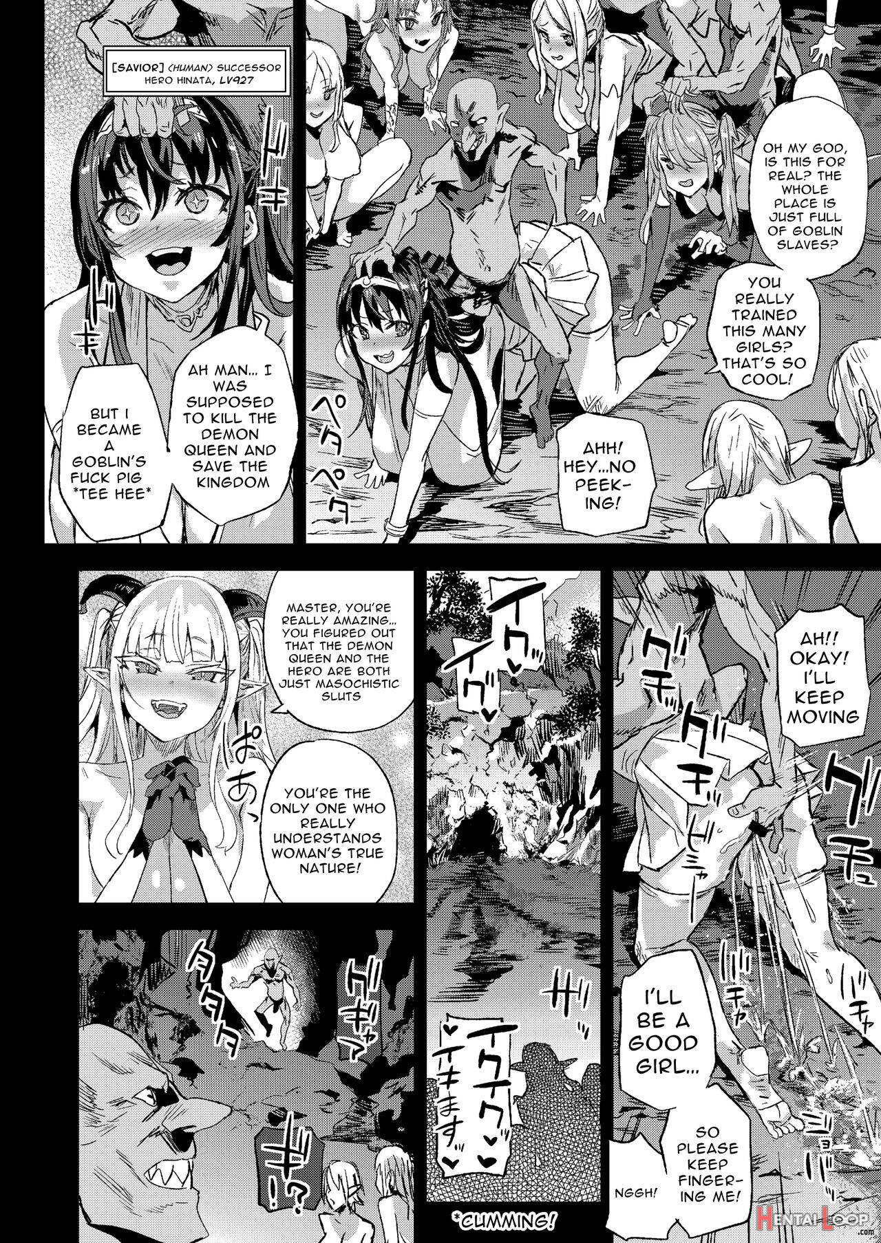 Succubus Queen Vs Goblin Grunts page 42