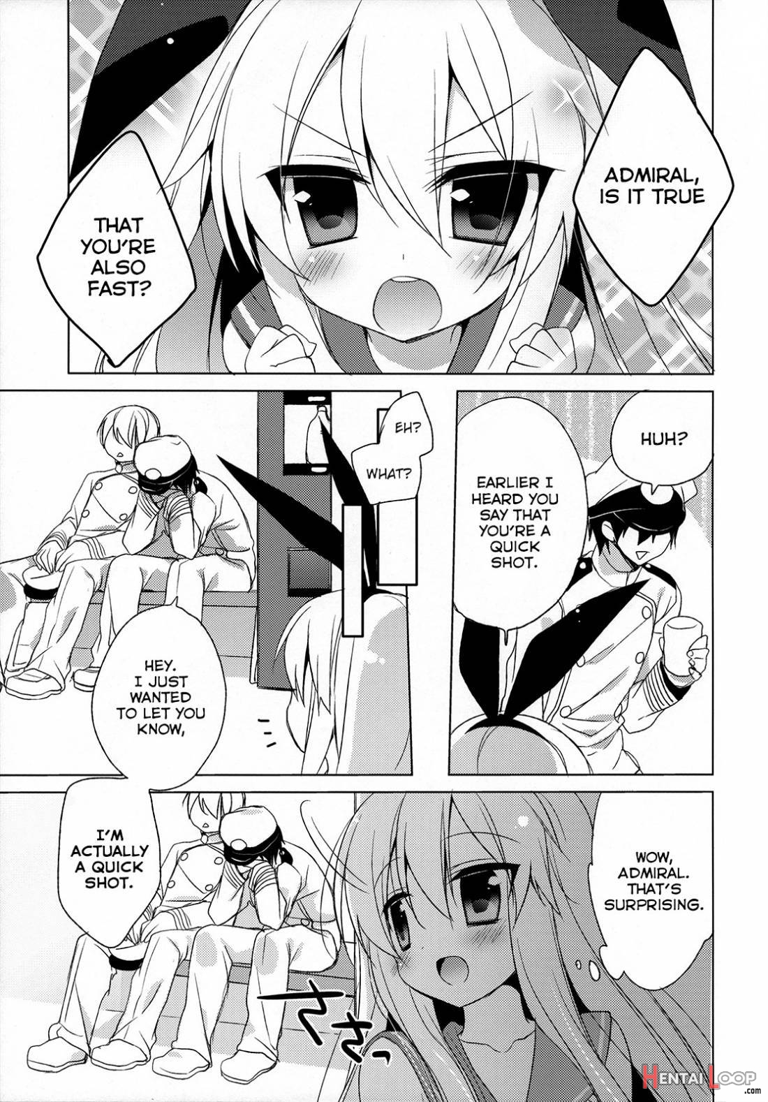 Teitoku mo Hayaitte Hontou desu ka!? page 2