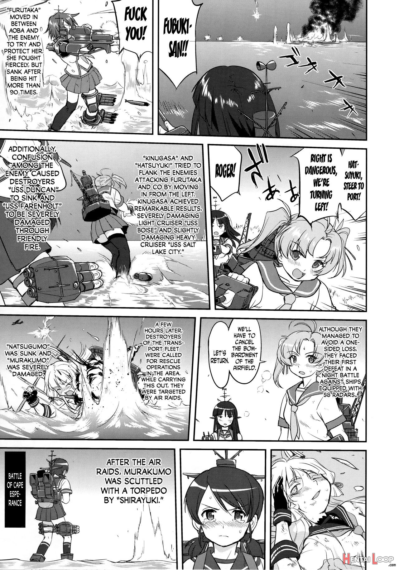 Teitoku No Ketsudan Iron Bottom Sound page 34