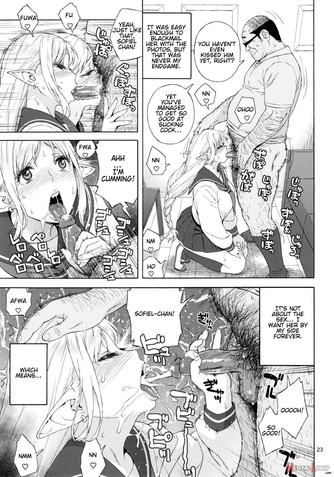 Tenkousei Jk Elf 3 Saishuushou -houkago Yagai Jugyou- page 23