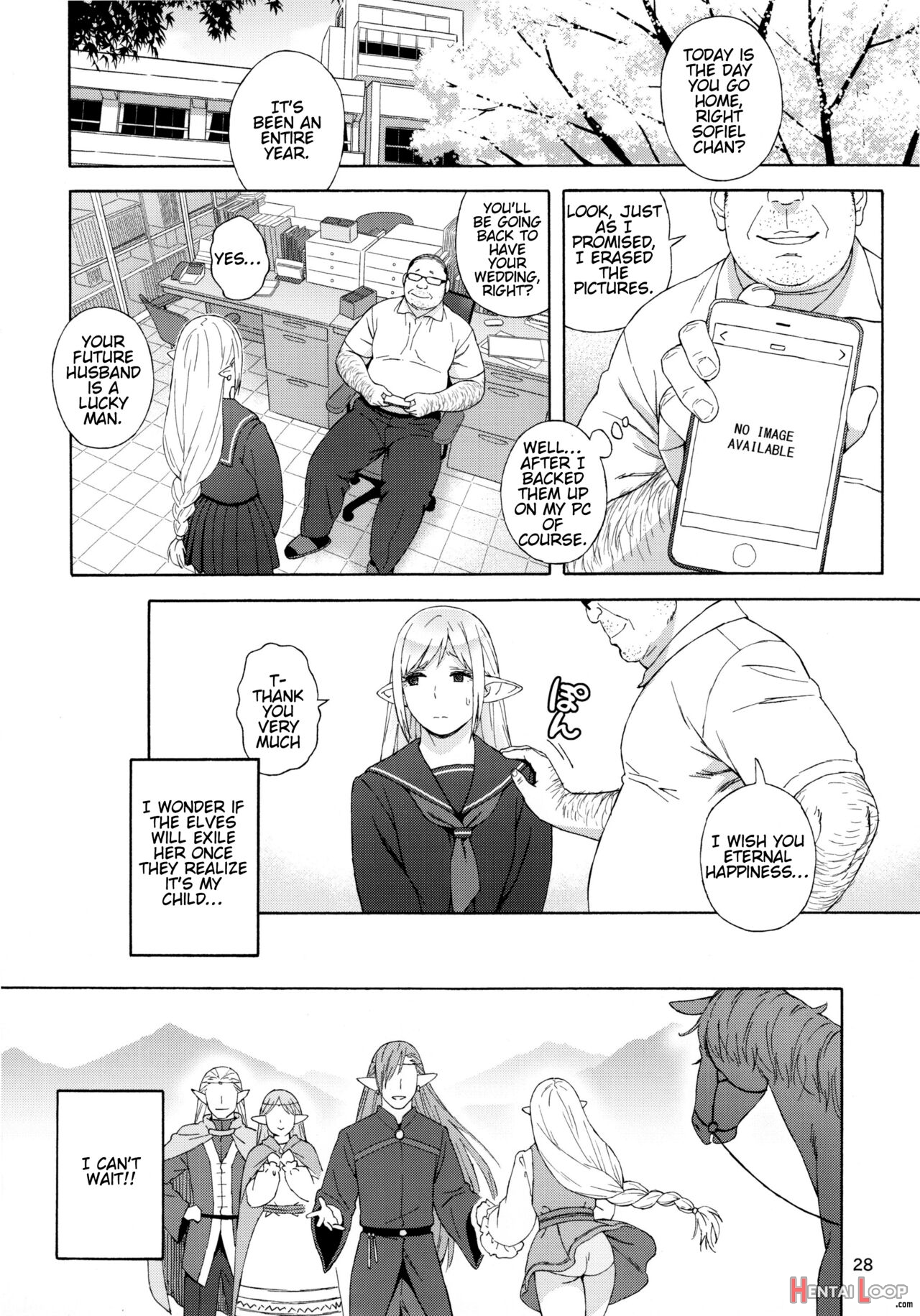 Tenkousei Jk Elf 3 Saishuushou -houkago Yagai Jugyou- page 28