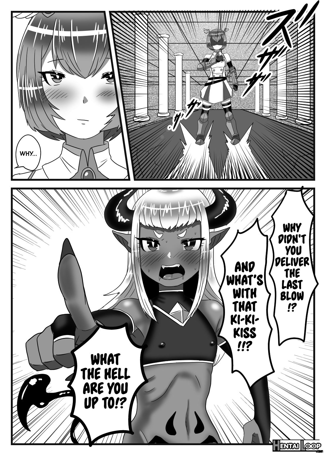 The Futanari Hero's Allurement Of The Demon Lord page 13