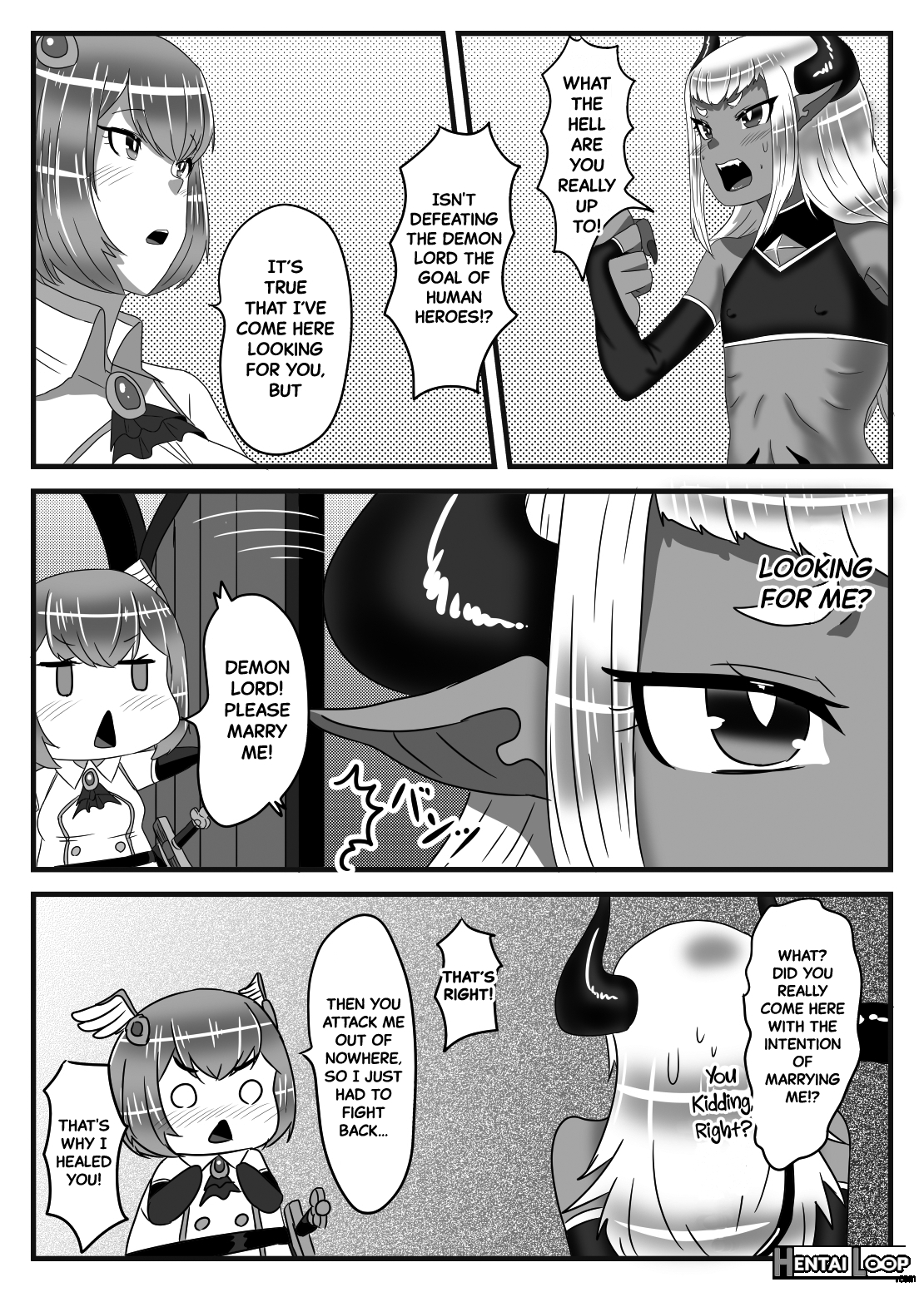 The Futanari Hero's Allurement Of The Demon Lord page 15