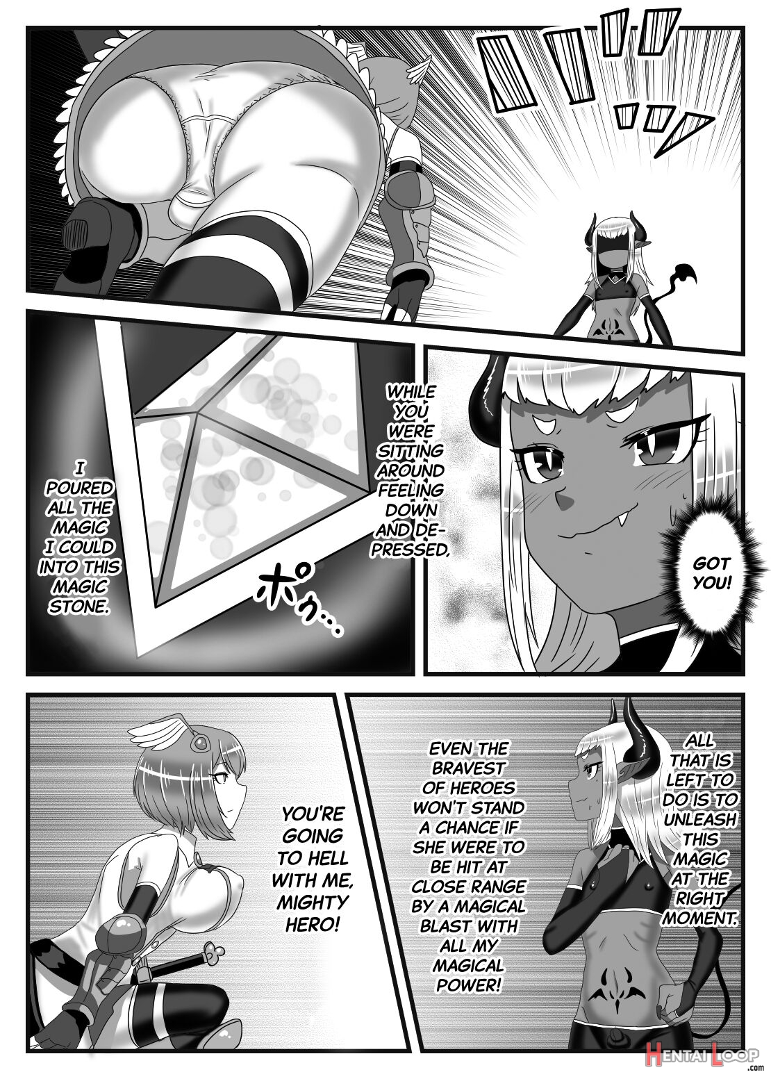 The Futanari Hero's Allurement Of The Demon Lord page 17