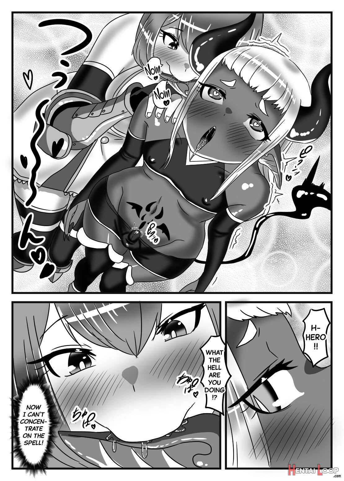 The Futanari Hero's Allurement Of The Demon Lord page 19