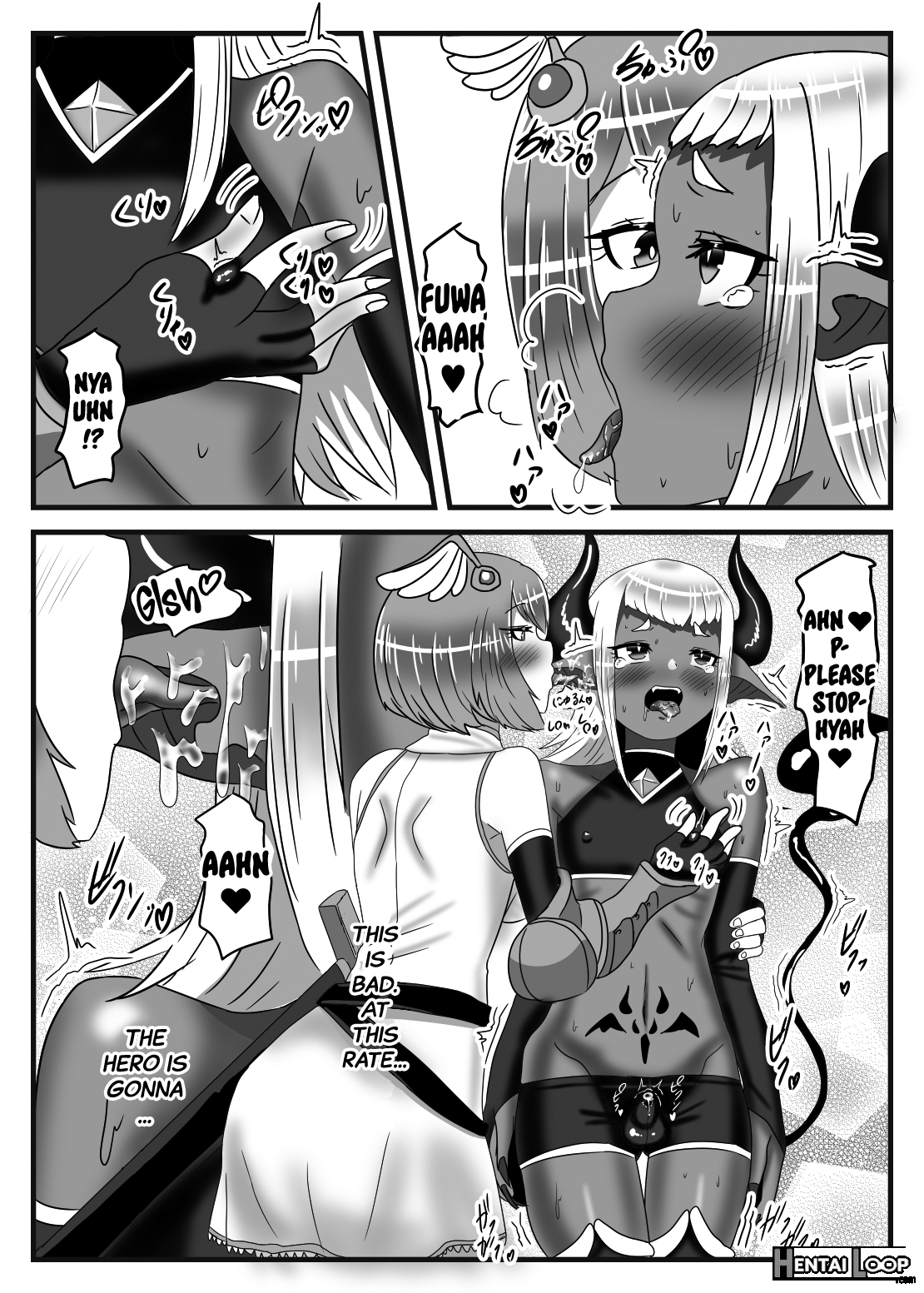 The Futanari Hero's Allurement Of The Demon Lord page 22