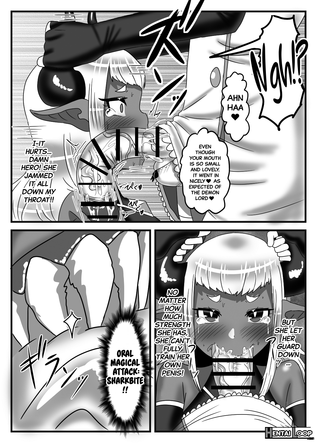 The Futanari Hero's Allurement Of The Demon Lord page 28