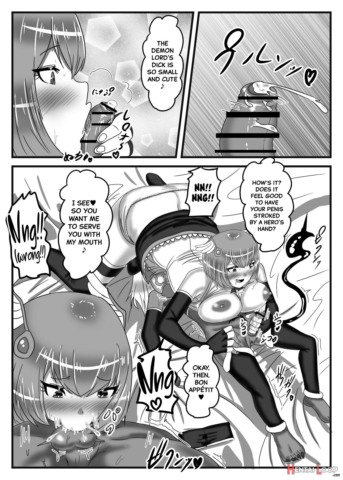 The Futanari Hero's Allurement Of The Demon Lord page 32