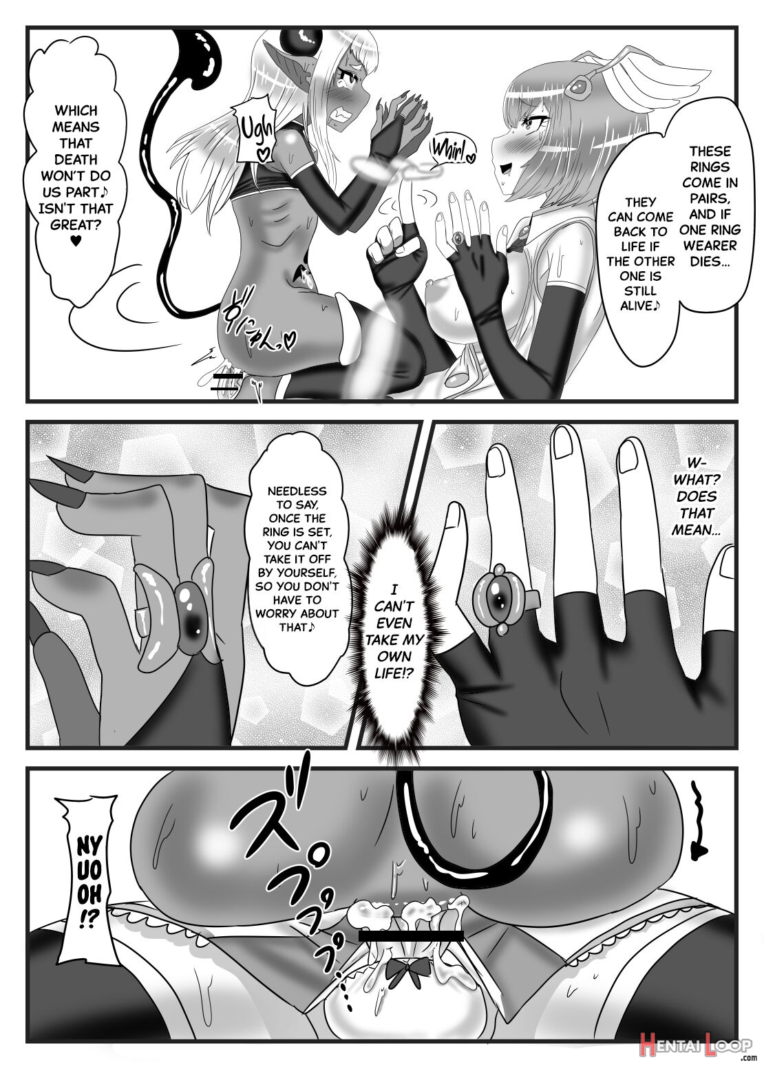 The Futanari Hero's Allurement Of The Demon Lord page 50