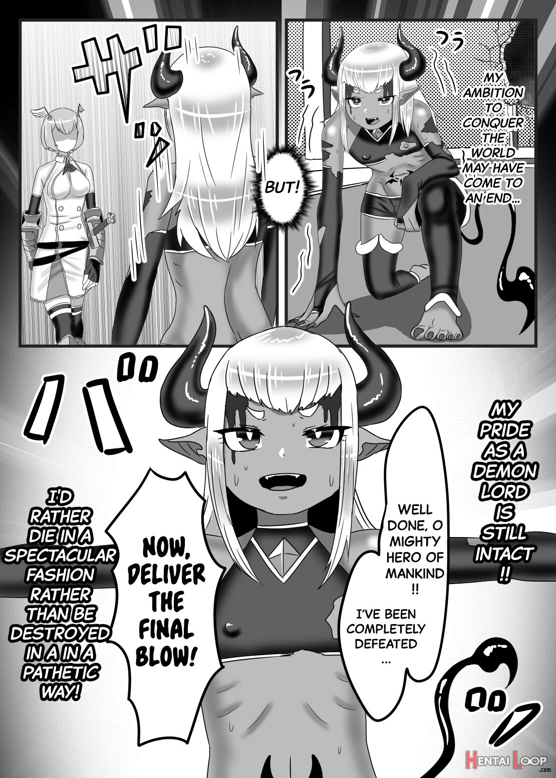 The Futanari Hero's Allurement Of The Demon Lord page 7