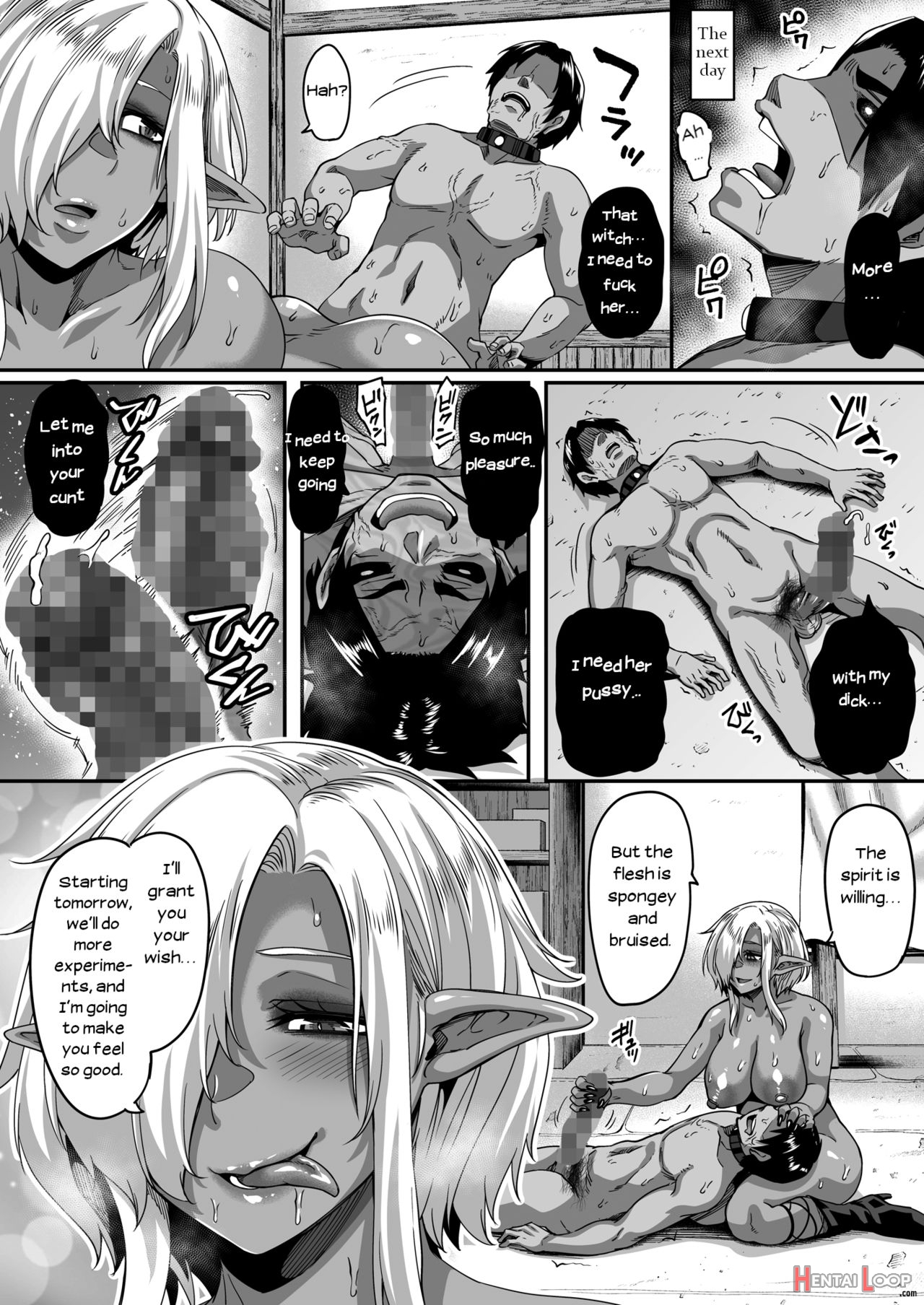 The Hero That Was Milked By A Promiscuous Dark Elf page 37