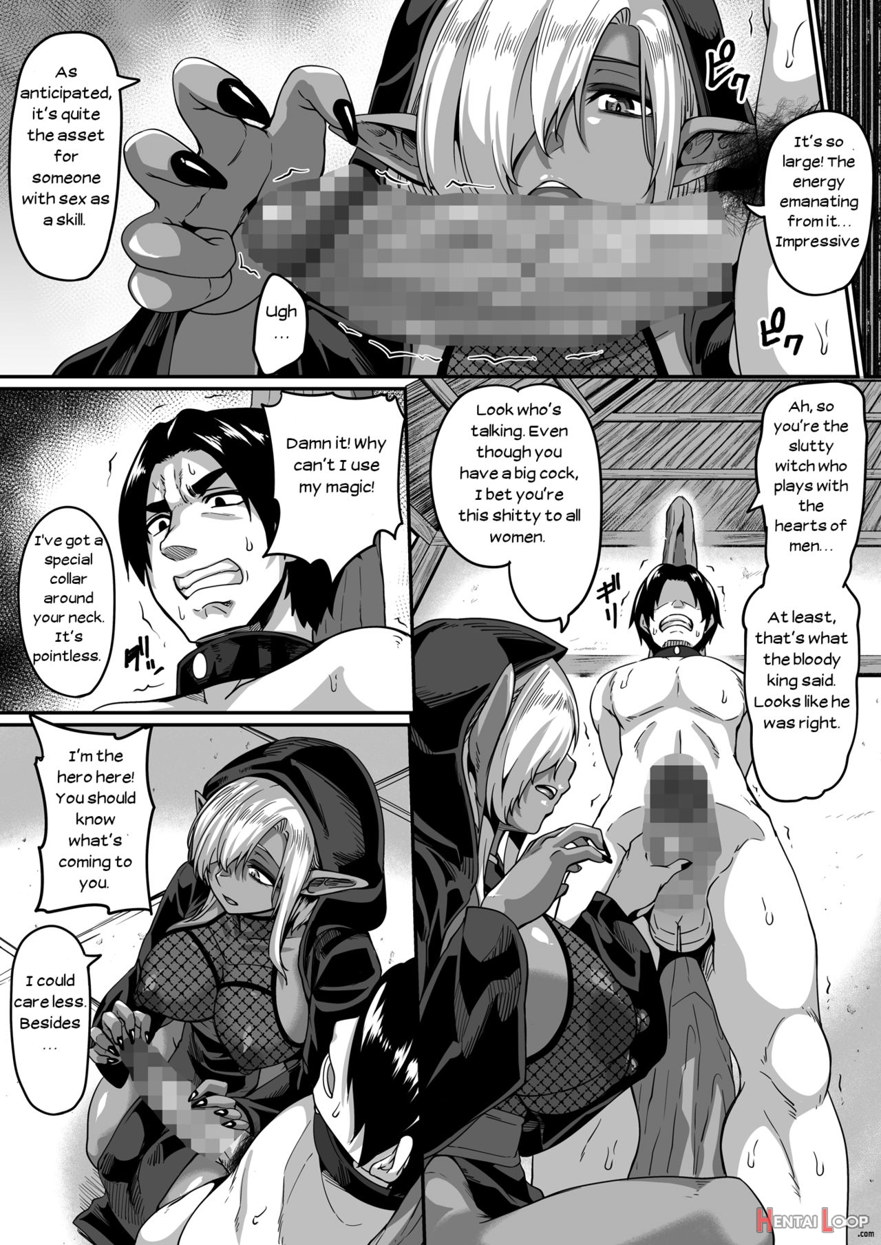 Page 7 of The Hero That Was Milked By A Promiscuous Dark Elf (by Kazuhiro)  - Hentai doujinshi for free at HentaiLoop