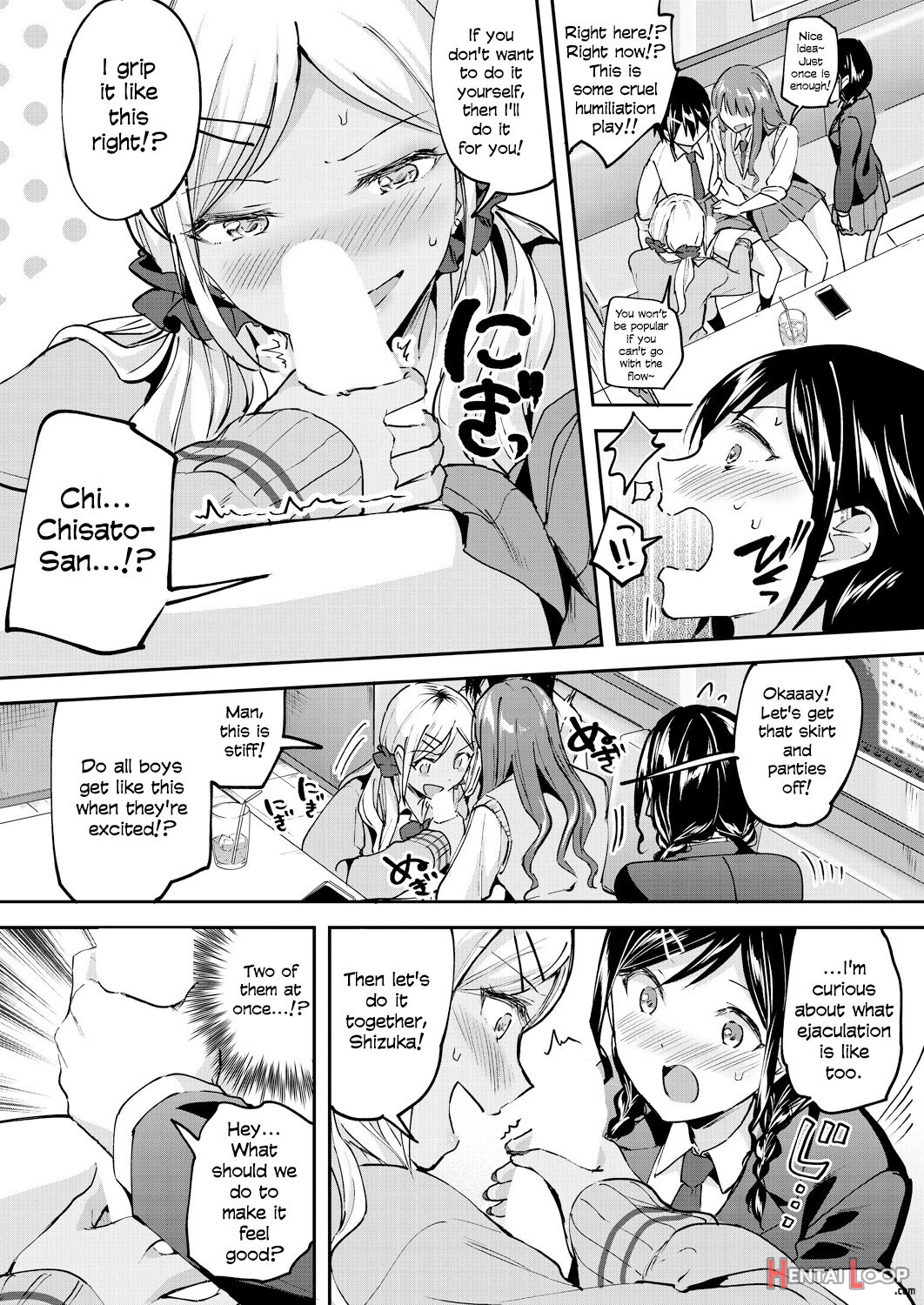 The Lustful Maidens Of The All Girls School page 14