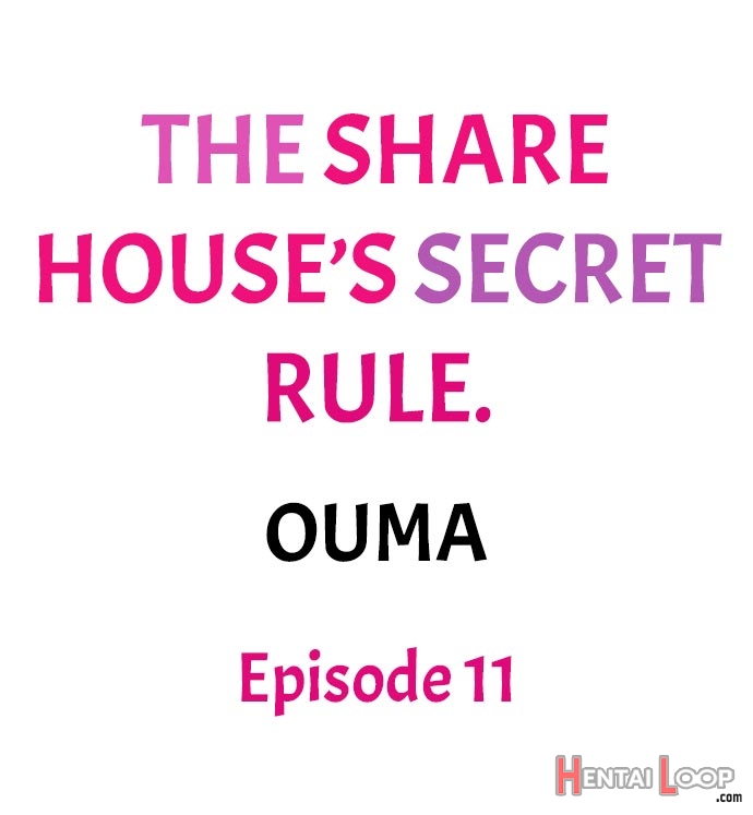 The Share House’s Secret Rule page 102