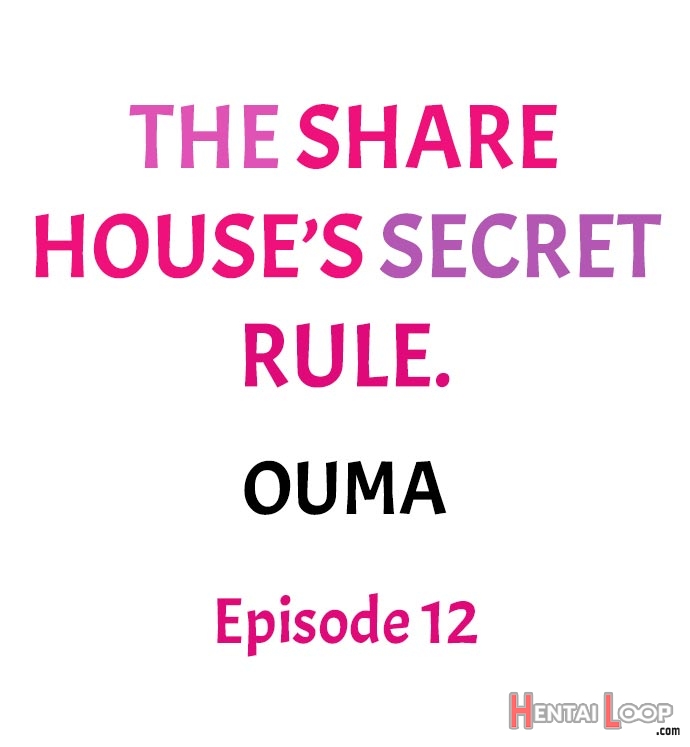 The Share House’s Secret Rule page 112