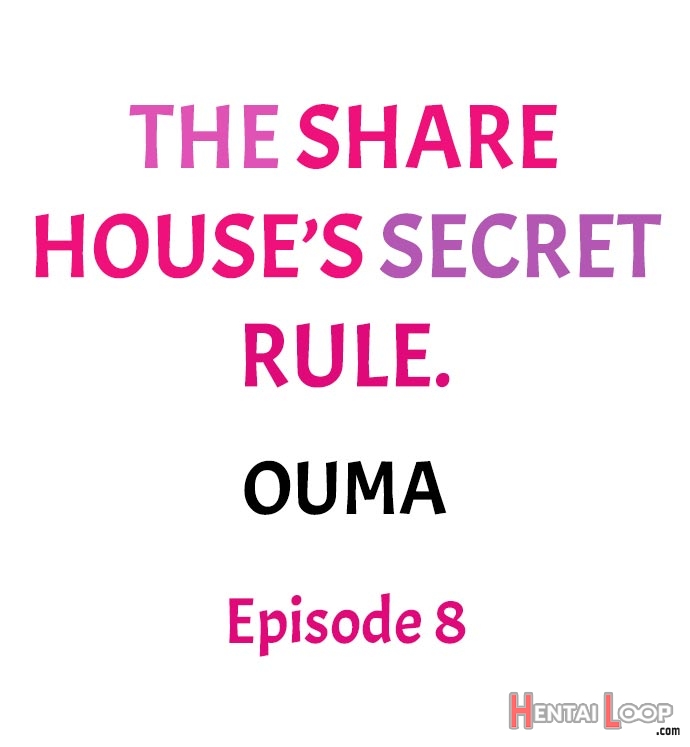 The Share House’s Secret Rule page 72