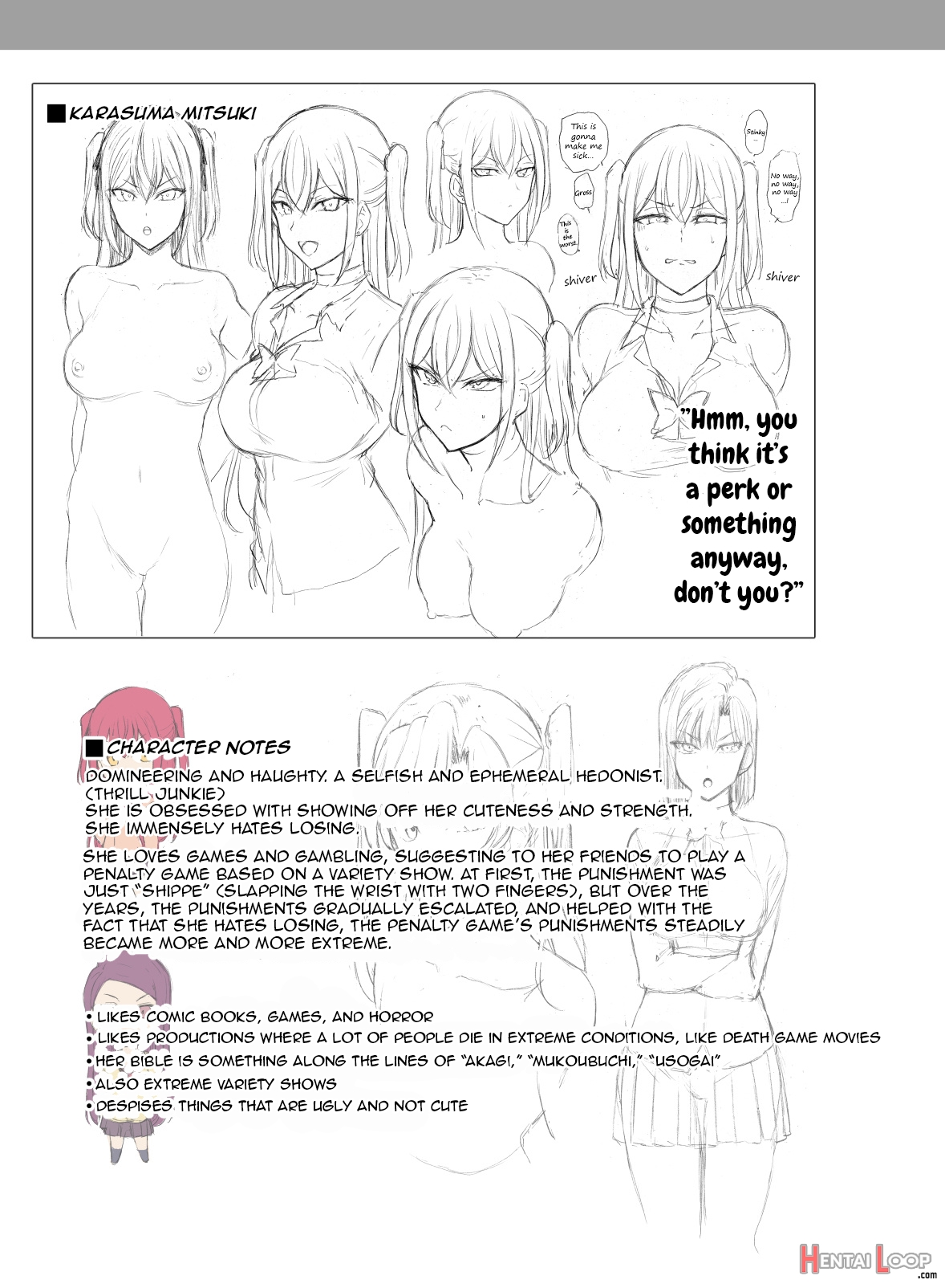 The Story Of The Time When The Gals Played An Erotic Penalty Game While Being Grossed Out page 21