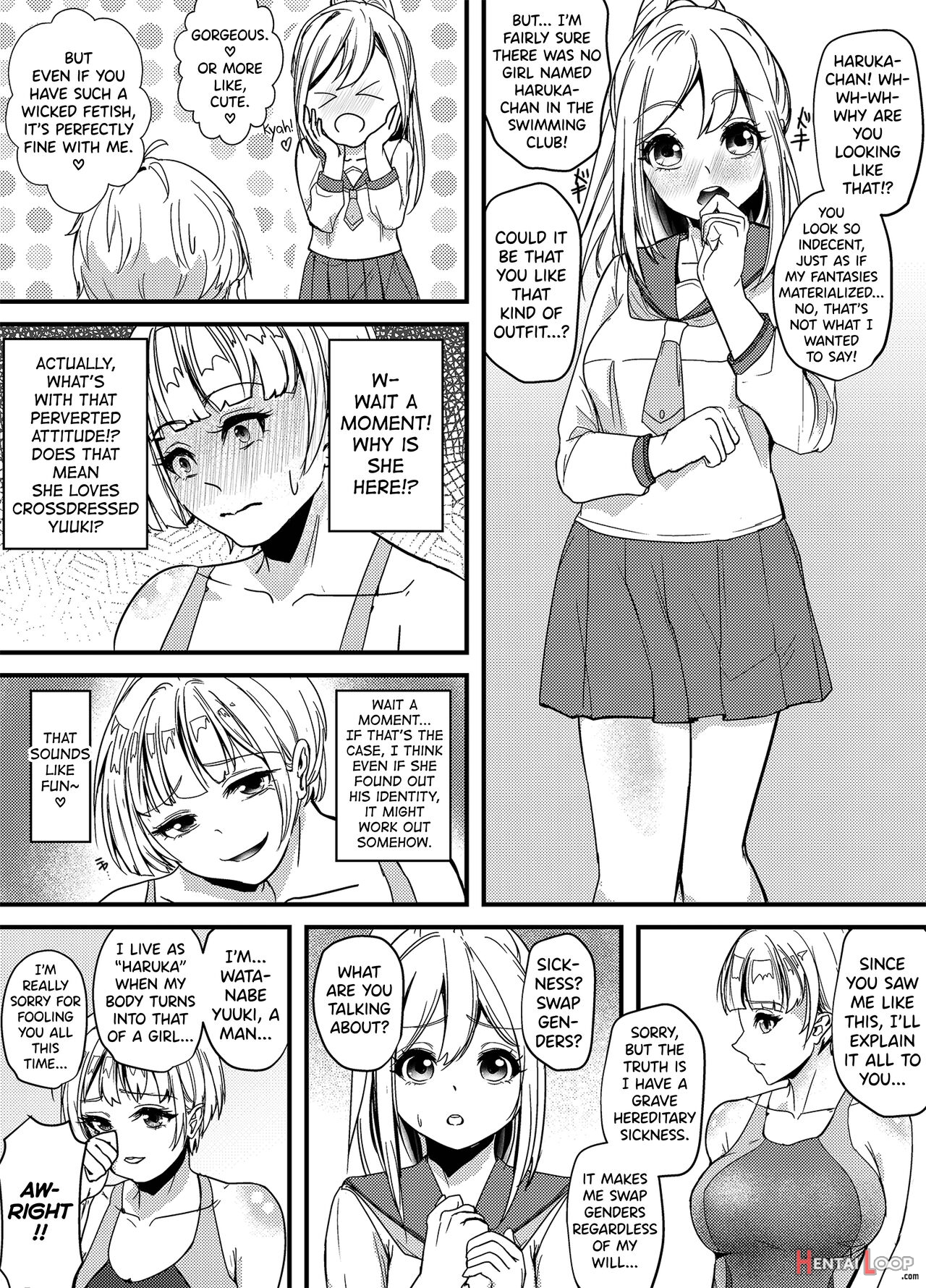 The Swim Club's Scary Senpai! 2 page 20