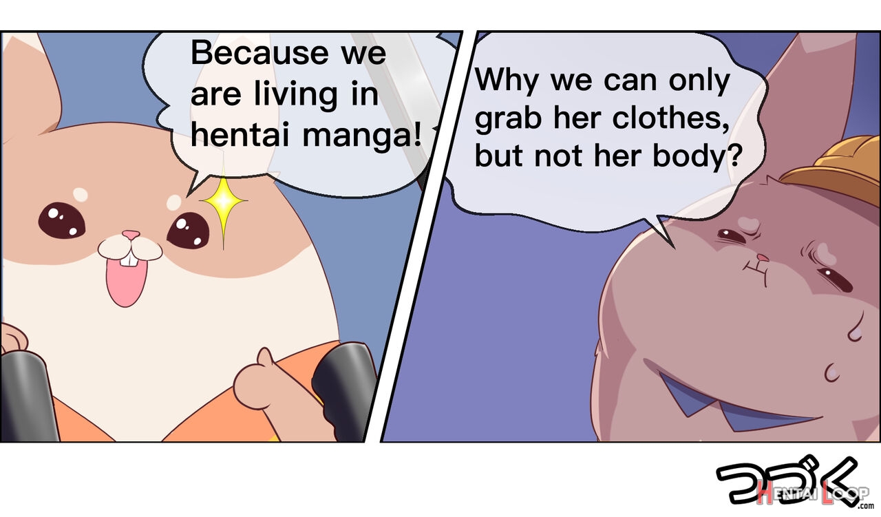 The Troubles Bunnies Face In Hentai Comic page 7