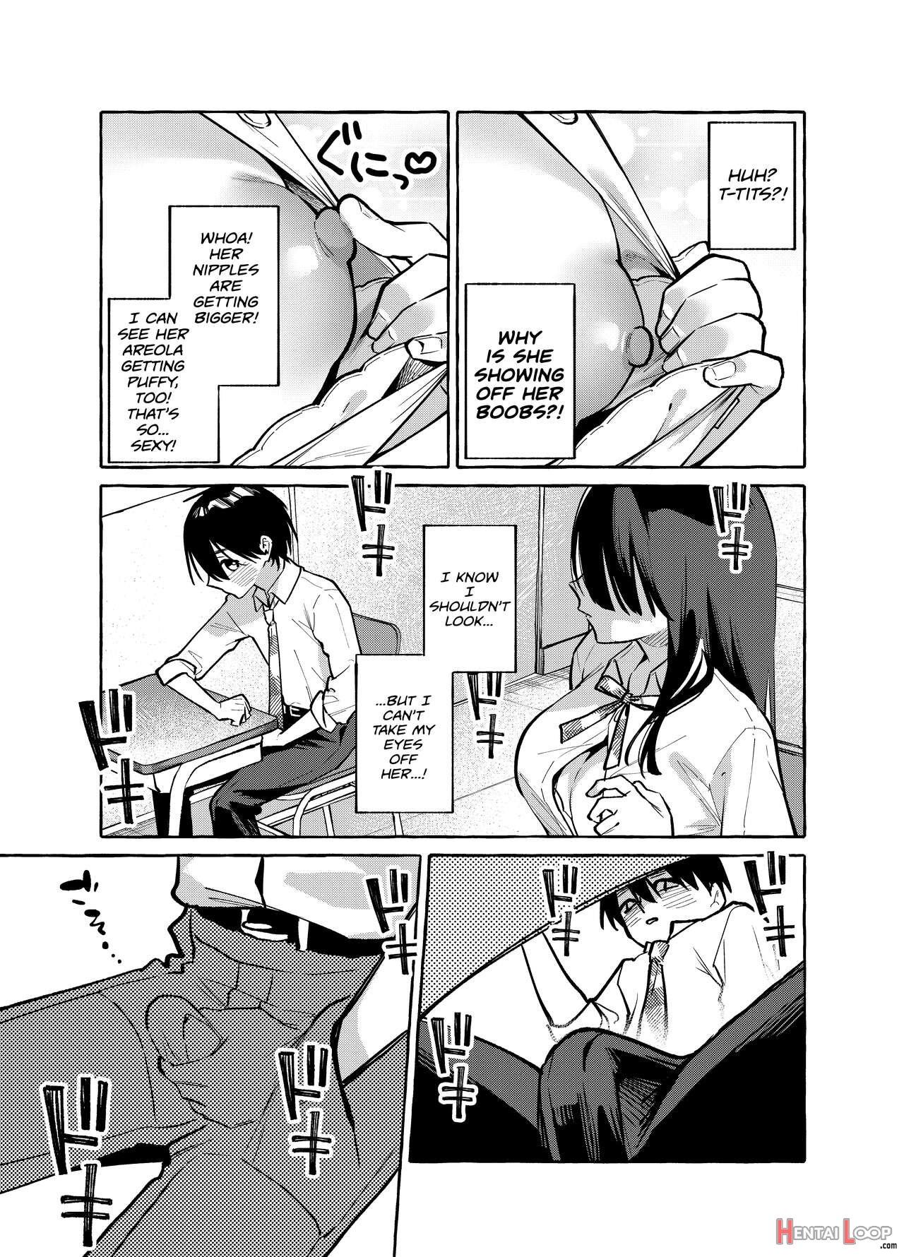 Tonari No Seki No Mamiya-san - Mamiya Shows Off Her Boobs. page 6