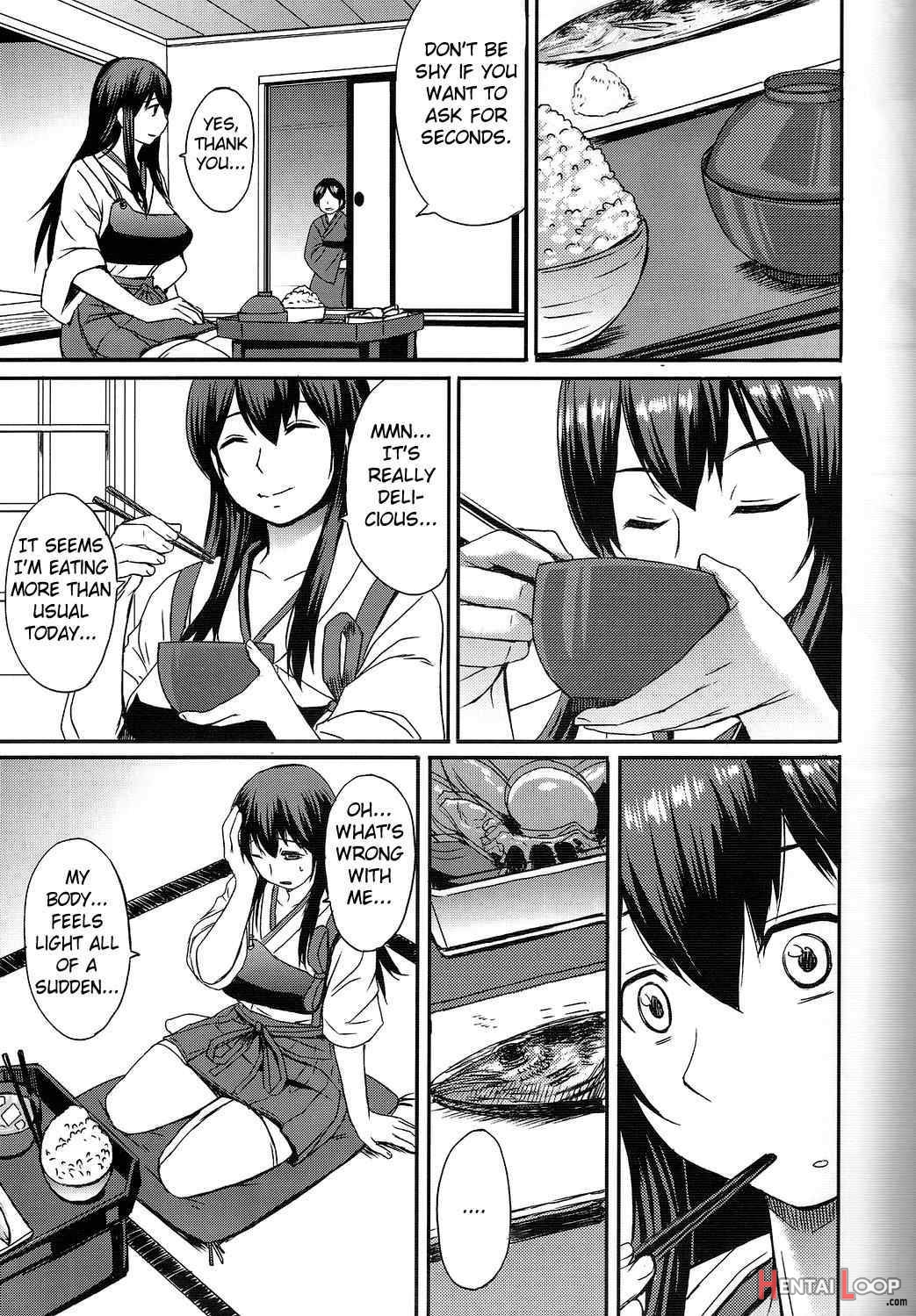 Torokeru Akagi page 4