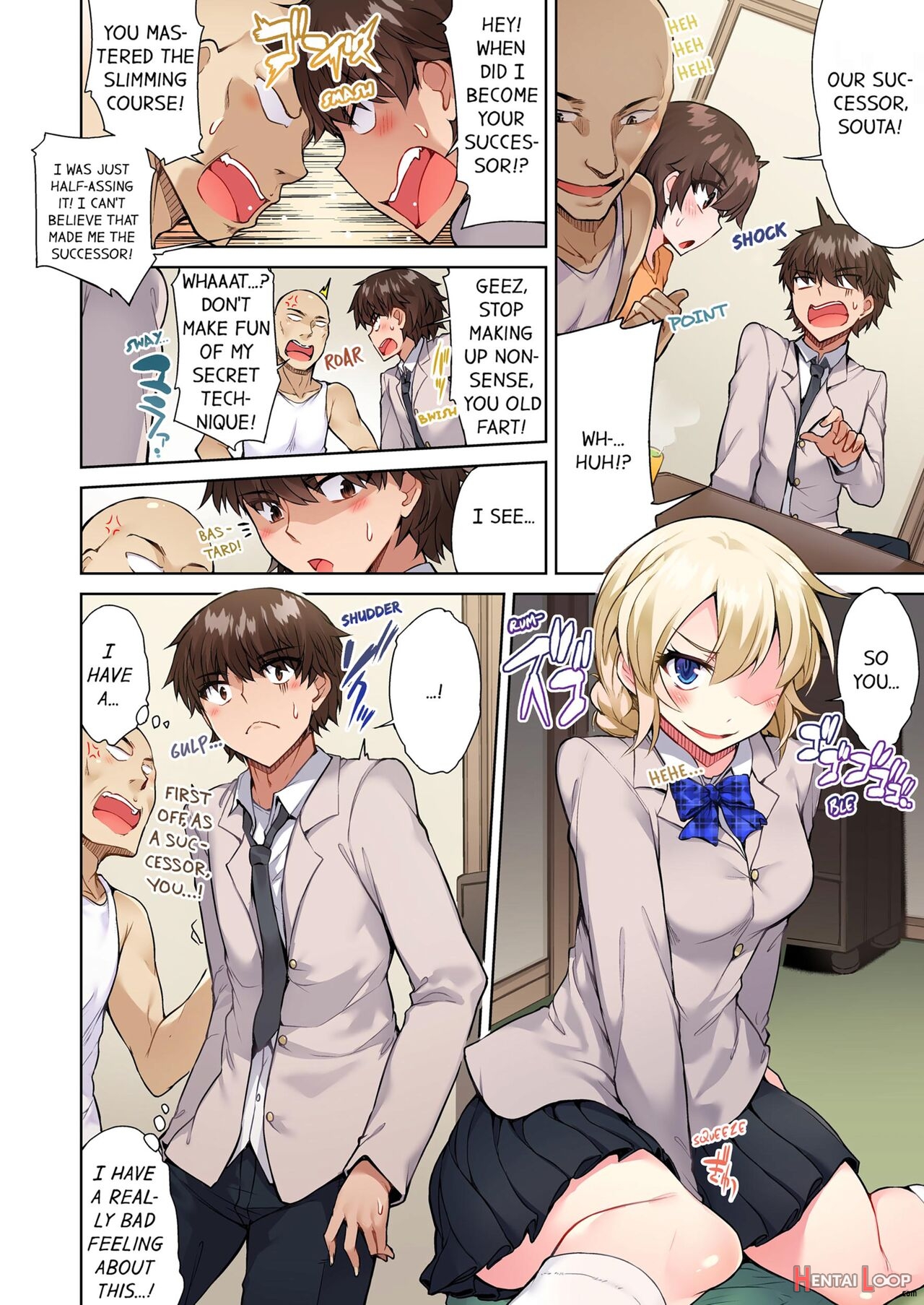 Traditional Job Of Washing Girl's Body Volume 1-11 page 485