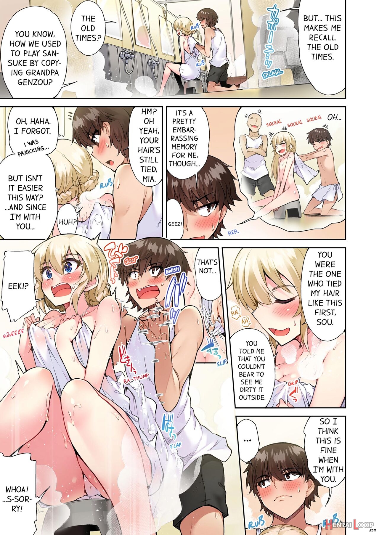 Traditional Job Of Washing Girl's Body Volume 1-11 page 490