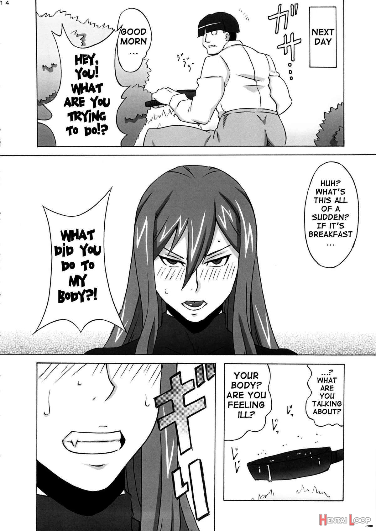 Trying To Train Erza page 15