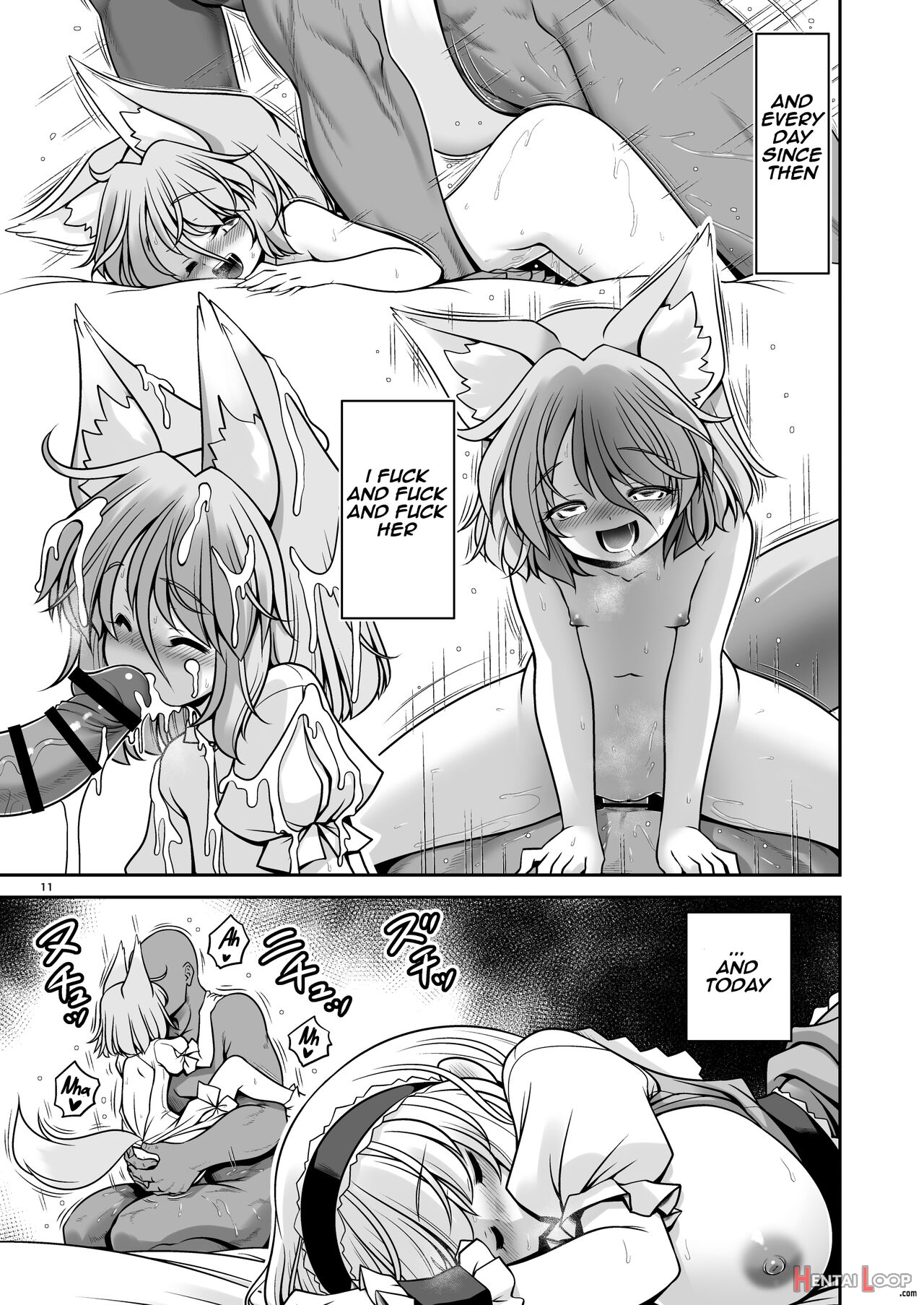 Tsukasa-chan's Evil Plan To Make You Fuck A Bunch Of Women In Heat page 11