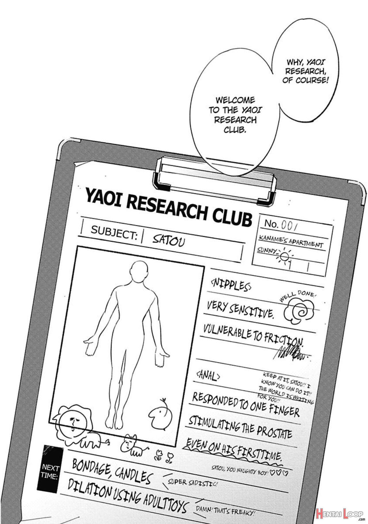 Welcome To The Yaoi Research Club 01 page 28