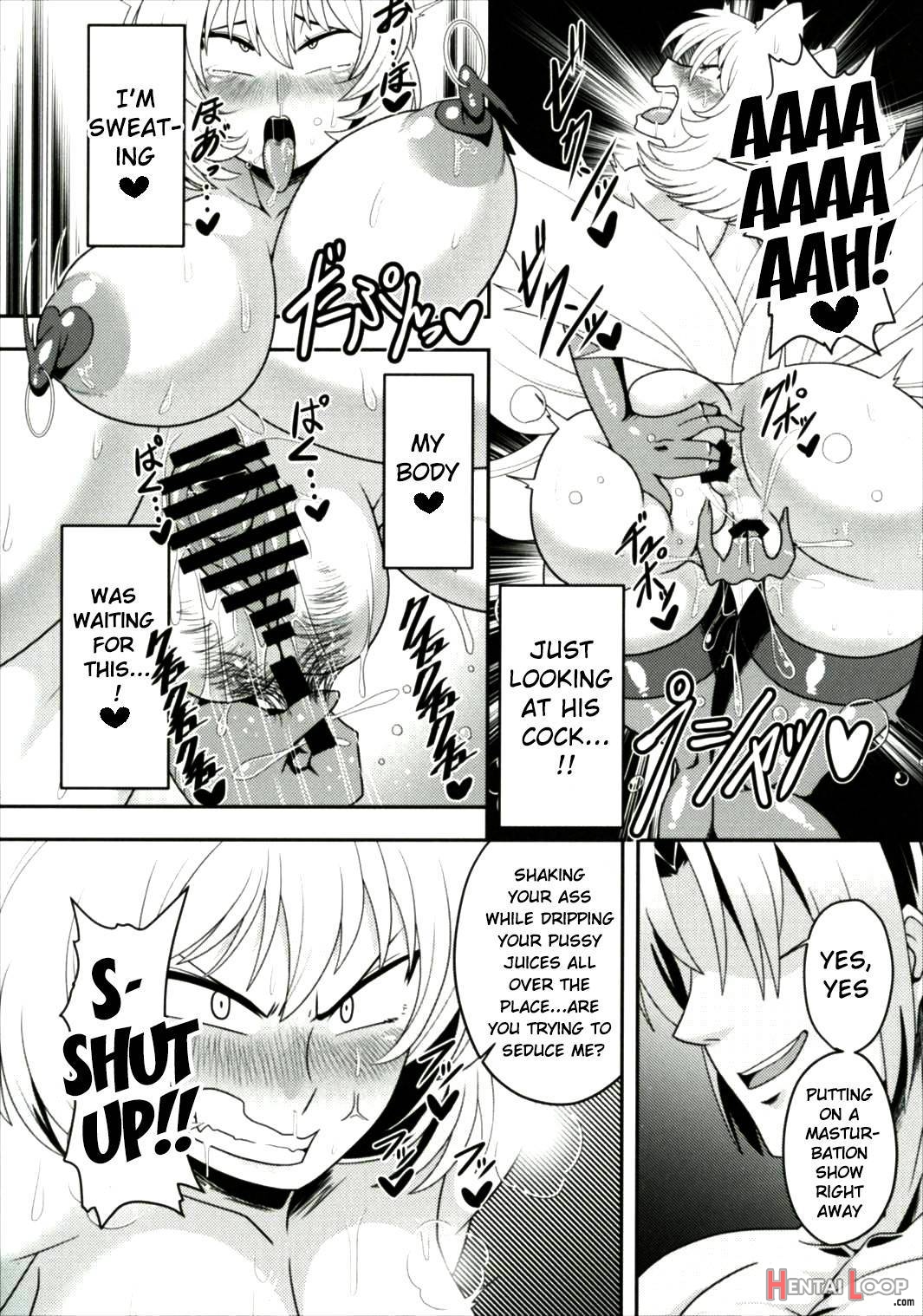 Yakumo Ran ga Saimin de Kyousei Hatsujou Saserarechau Hon page 14