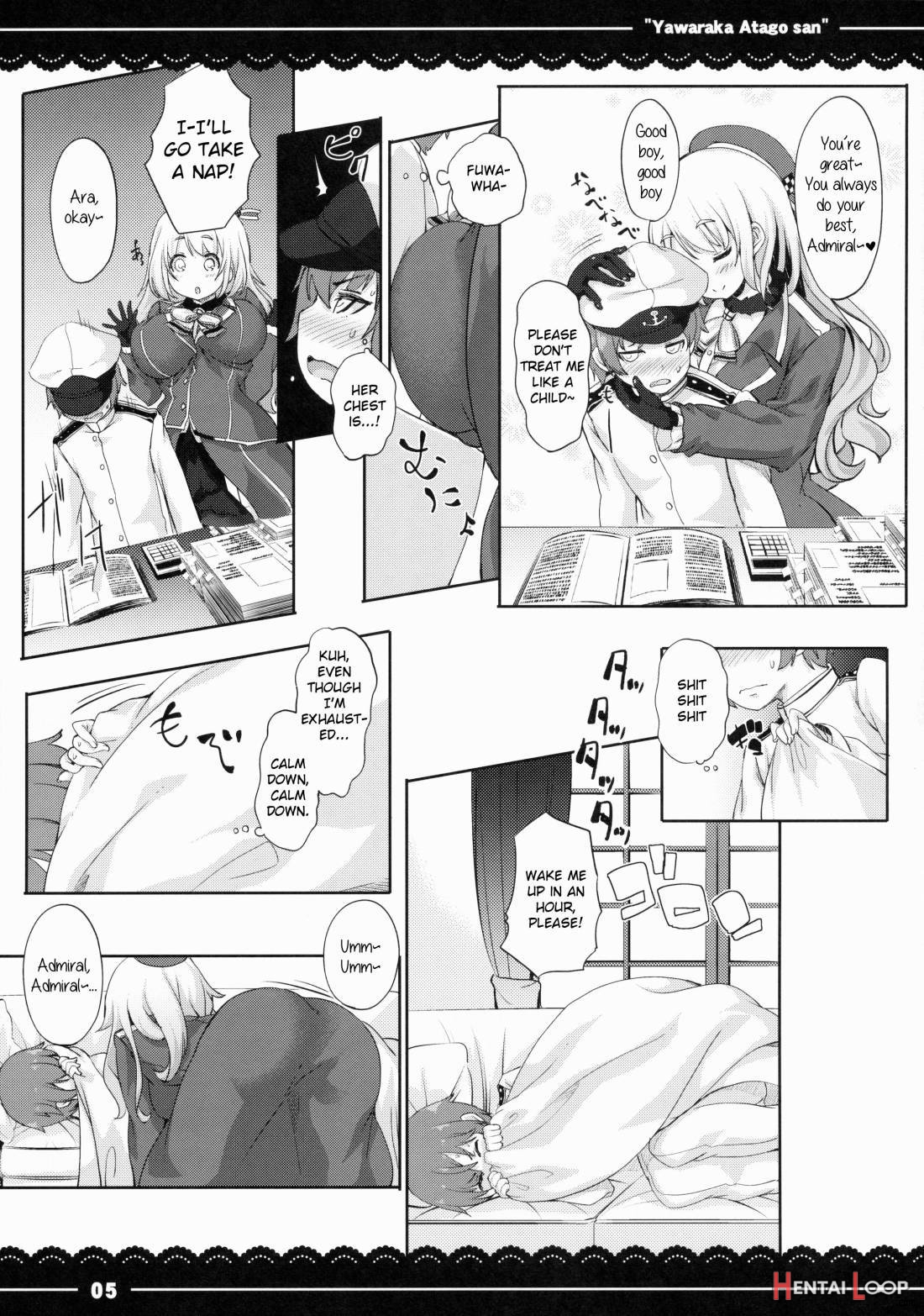 Yawaraka Atago-san page 4