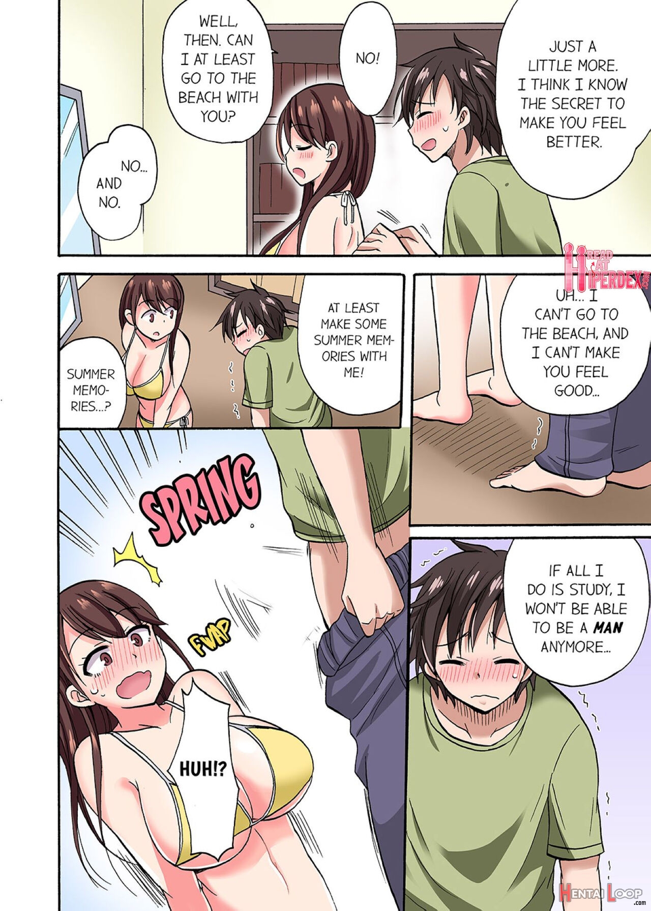 You Said Just The Tip… I Asked My Brother's Girlfriend To Have Sex With Me Without A Condom!! page 57