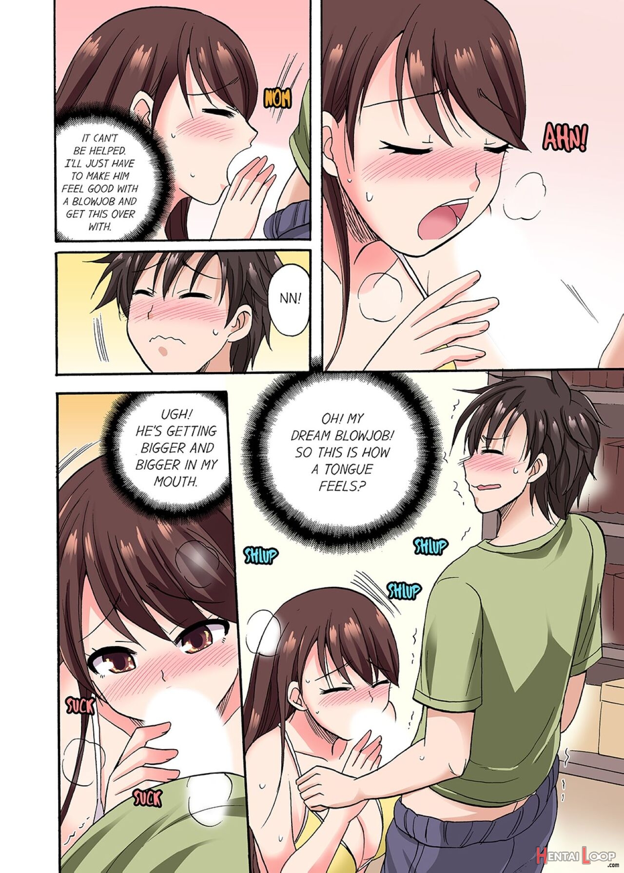 You Said Just The Tip… I Asked My Brother's Girlfriend To Have Sex With Me Without A Condom!! page 59