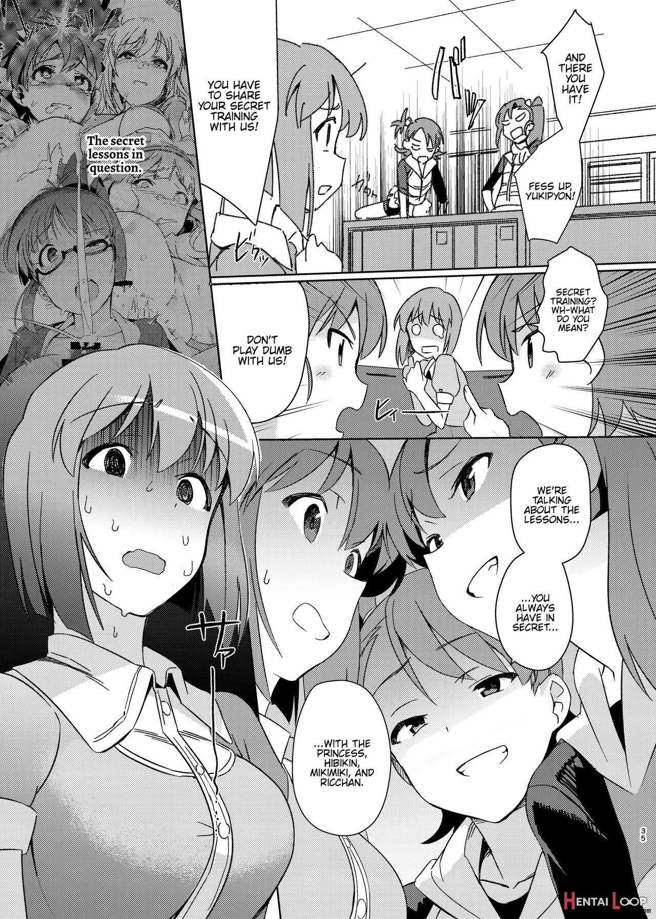 Yuki Chinpo Soushuuhen Ritsuko Hen Azusa Hen Ami Hen Mami Hen Iori Hen page 34