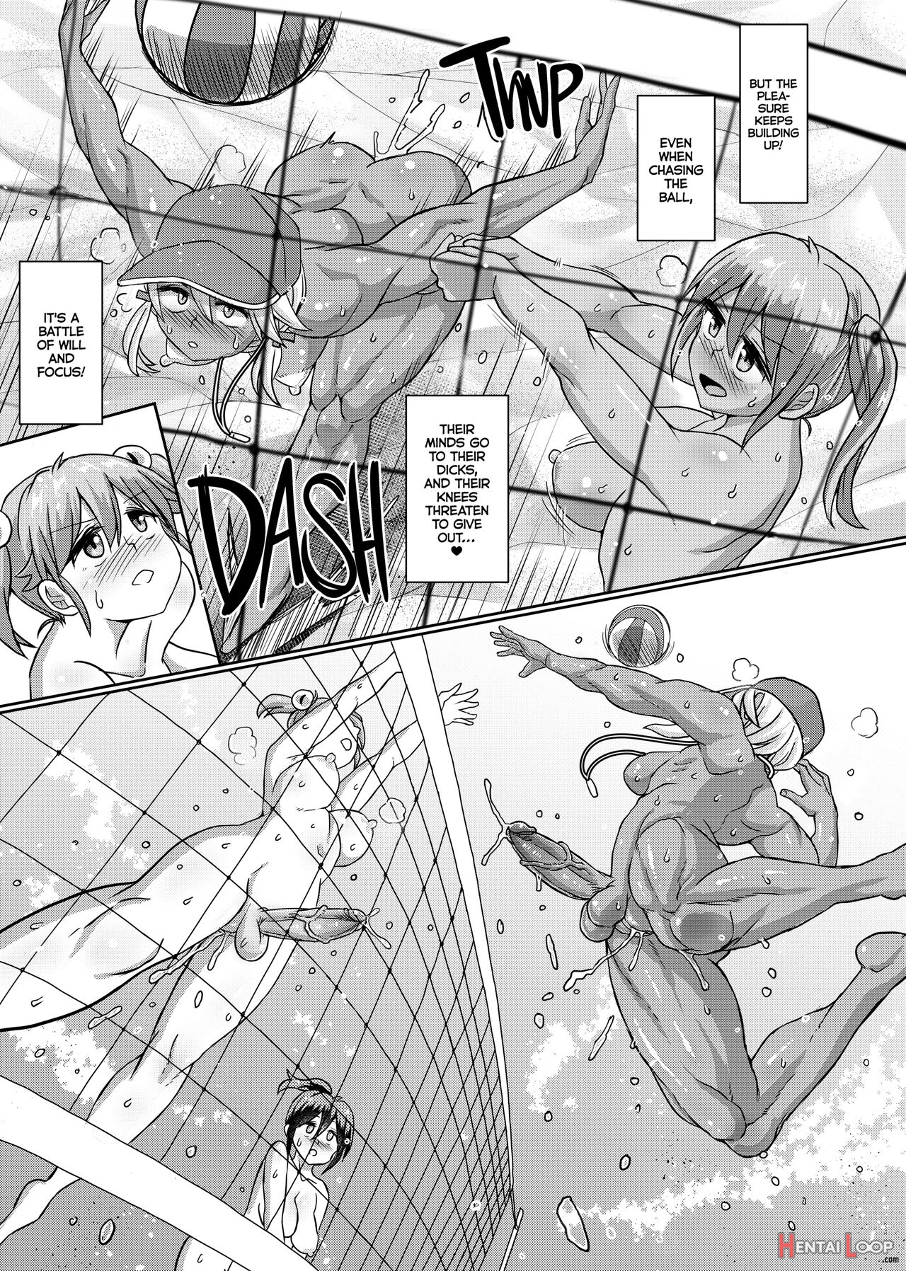 Zenra De Futanari Beach Volley page 16