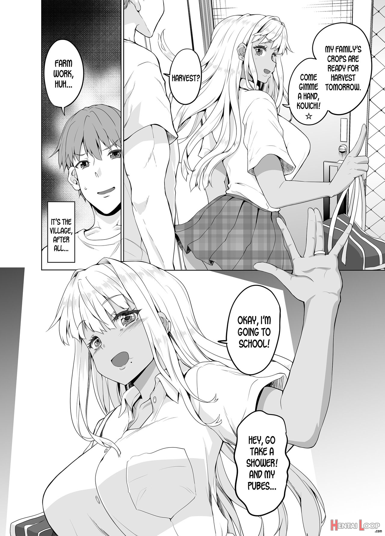 Zoku Inaka No Kuro Gal Jk To Kekkon Shimashita page 9