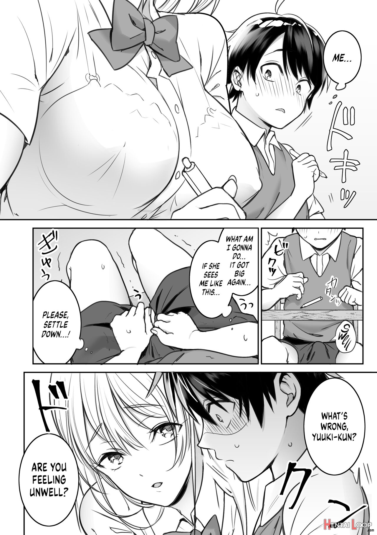 A Story About The Lewd Things The Onee-san I Met At The Library Does To Me page 4