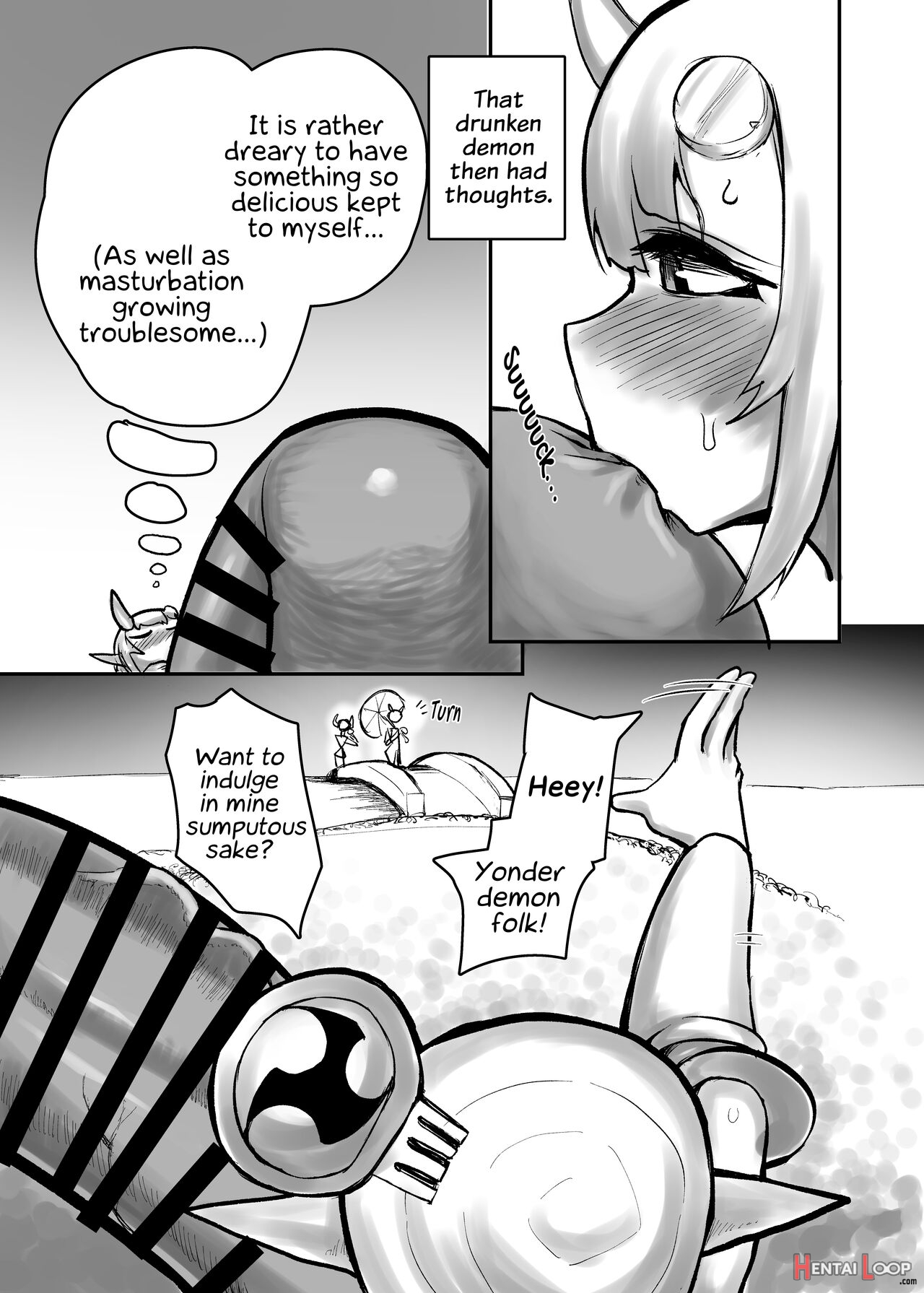 Futanari Demon's Oni Nut Sake page 12