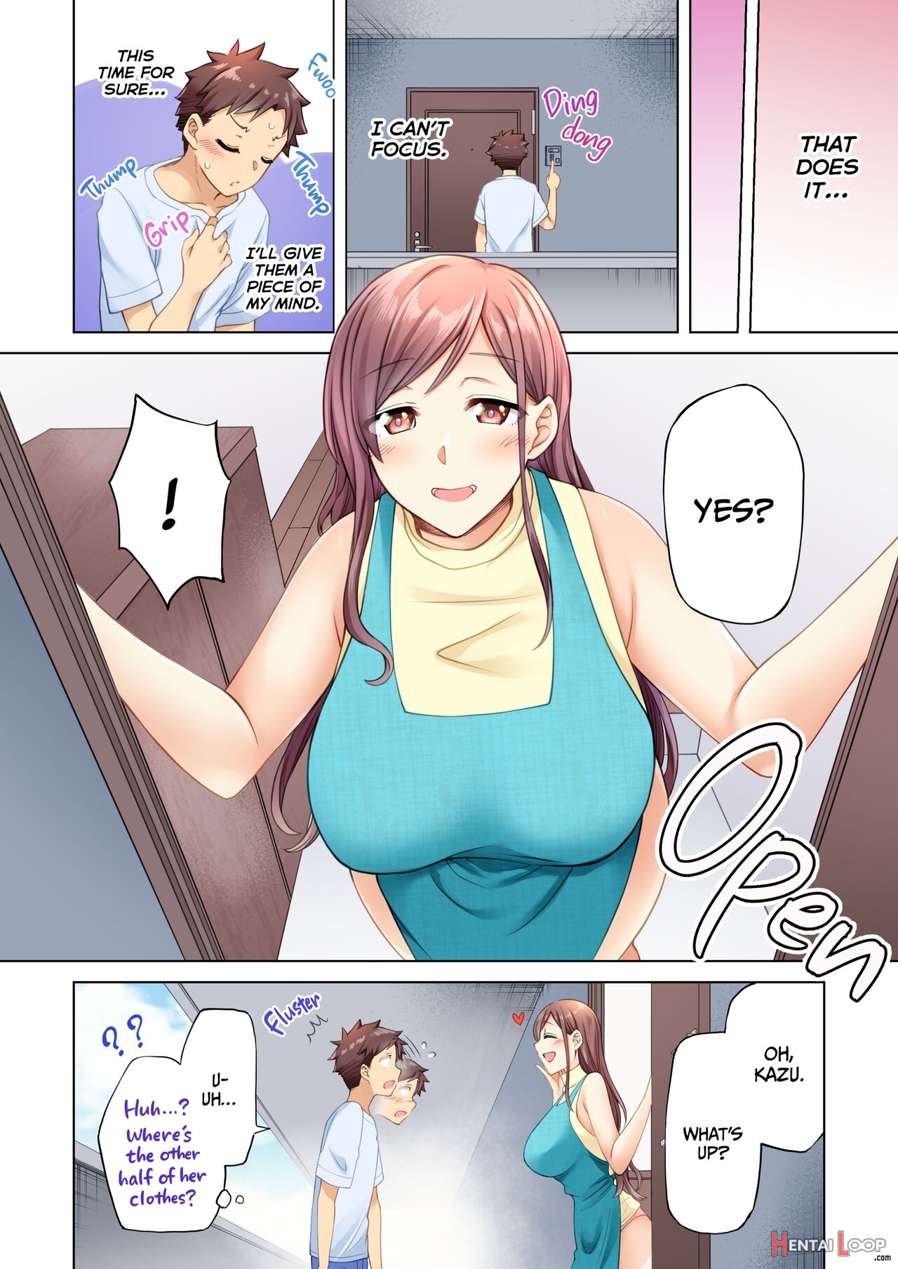 Girl next door hentai