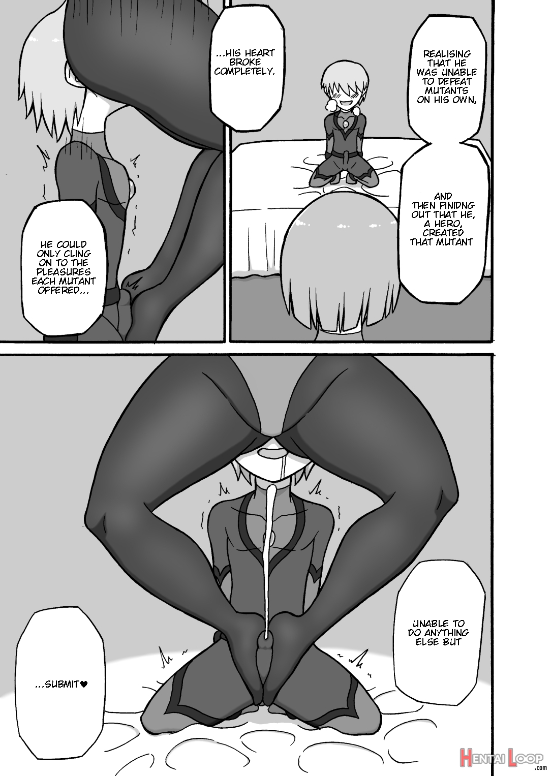 Hero Haiboku! ~kaijin No Jissen Kunren~ page 36