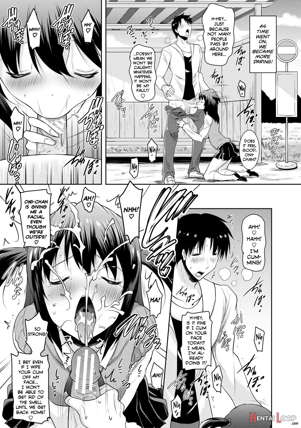 I Can't Live Without My Little Sister's Tongue Chapter 01-02 + Secret Baby-making Sex With A Big-titted Mother And Daughter! page 25