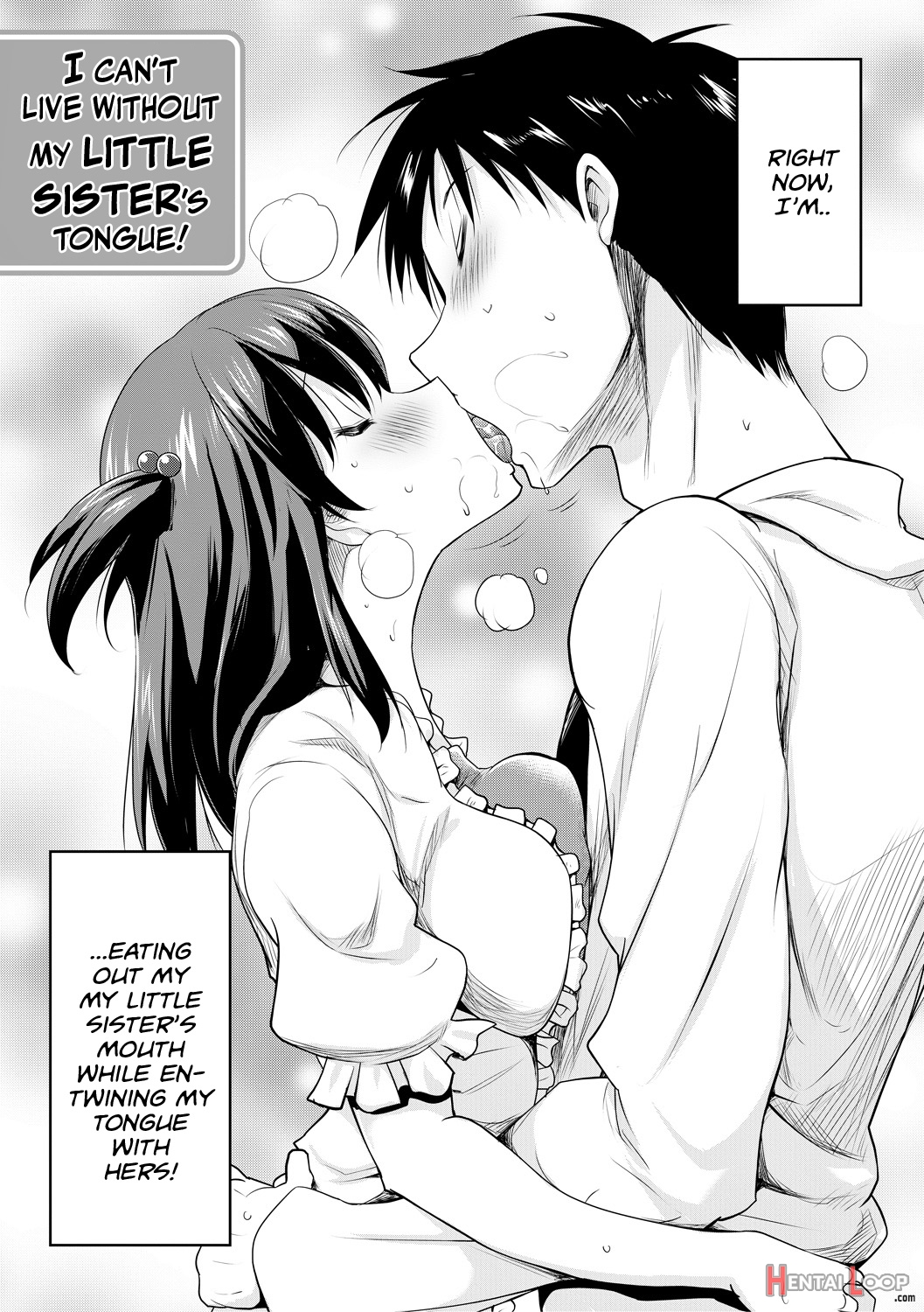I Can't Live Without My Little Sister's Tongue Chapter 01-02 + Secret Baby-making Sex With A Big-titted Mother And Daughter! page 3