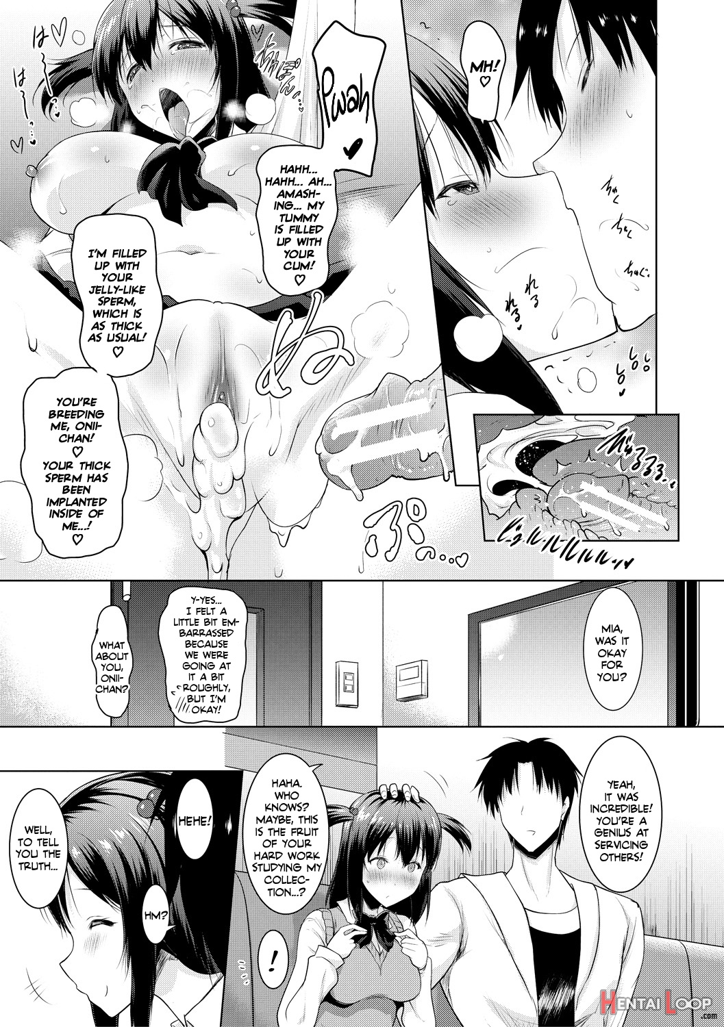 I Can't Live Without My Little Sister's Tongue Chapter 01-02 + Secret Baby-making Sex With A Big-titted Mother And Daughter! page 39