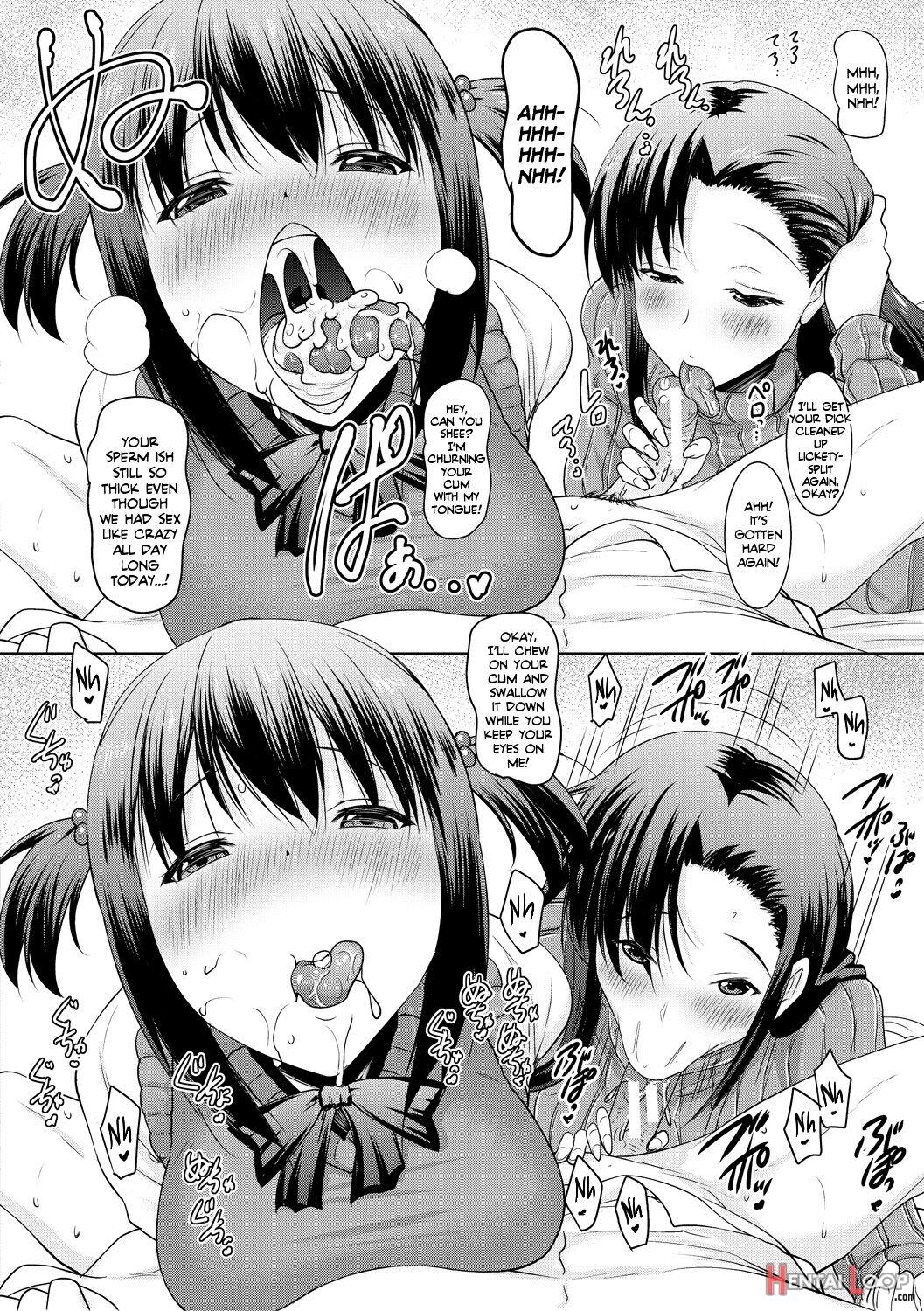 I Can't Live Without My Little Sister's Tongue Chapter 01-02 + Secret Baby-making Sex With A Big-titted Mother And Daughter! page 54