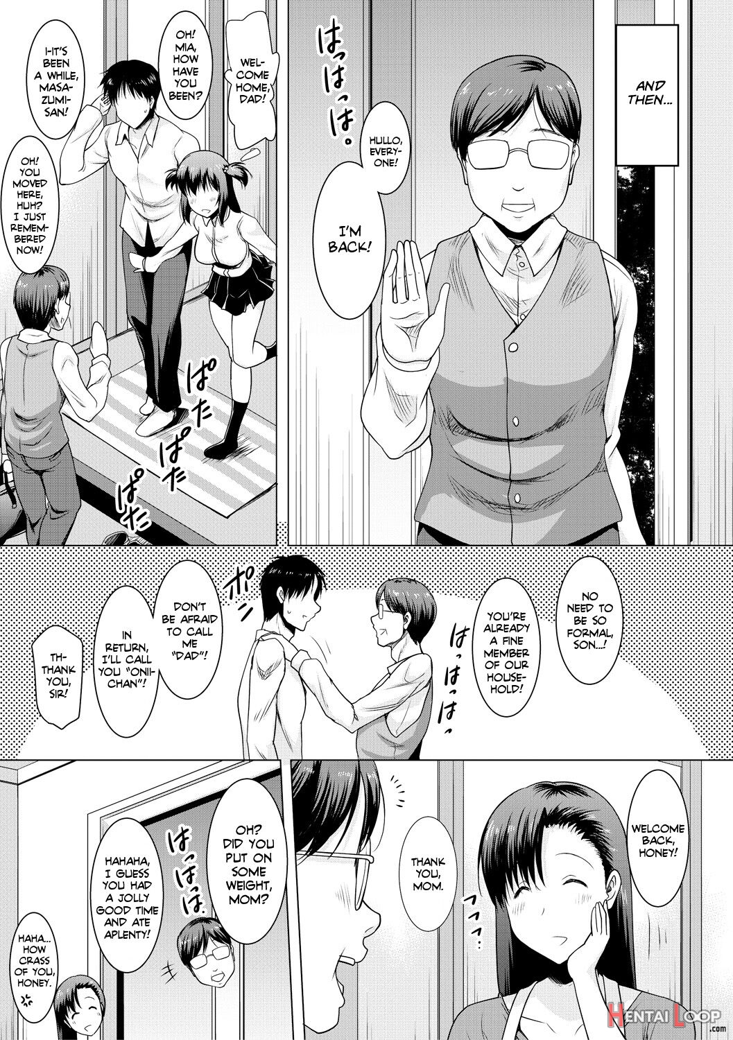 I Can't Live Without My Little Sister's Tongue Chapter 01-02 + Secret Baby-making Sex With A Big-titted Mother And Daughter! page 73
