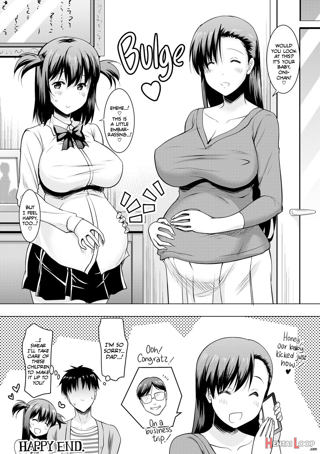 I Can't Live Without My Little Sister's Tongue Chapter 01-02 + Secret Baby-making Sex With A Big-titted Mother And Daughter! page 98