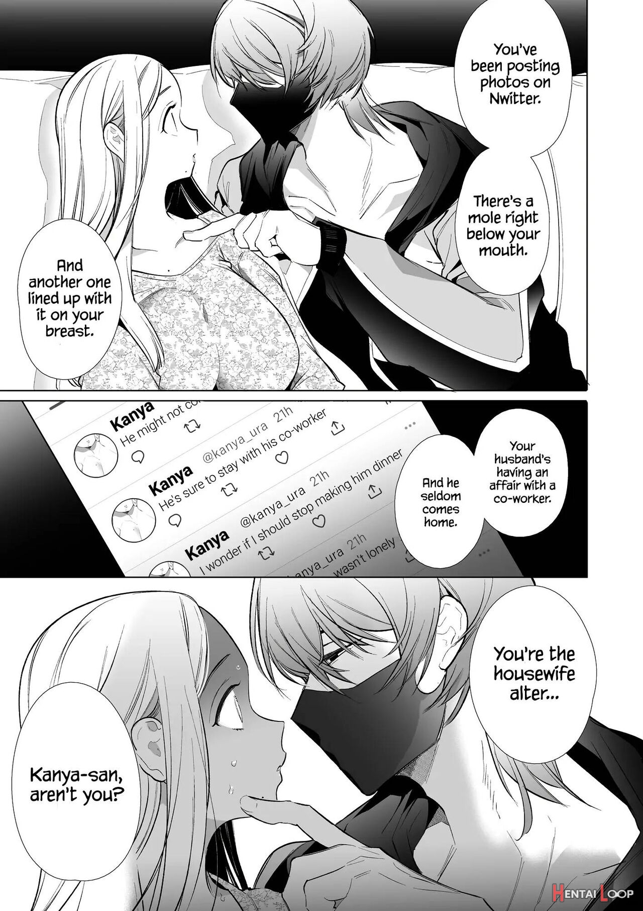 Kana-san Ntr ~ Degradation Of A Housewife By A Guy In An Alter Account ~ page 18