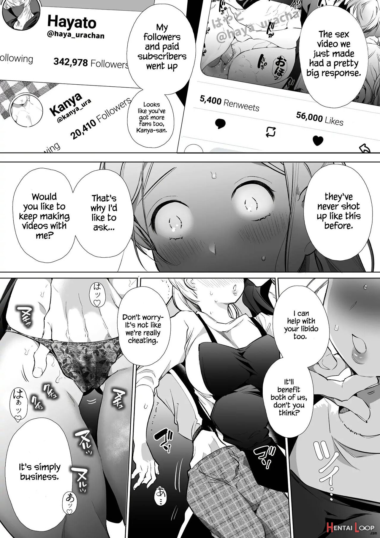 Kana-san Ntr ~ Degradation Of A Housewife By A Guy In An Alter Account ~ page 36