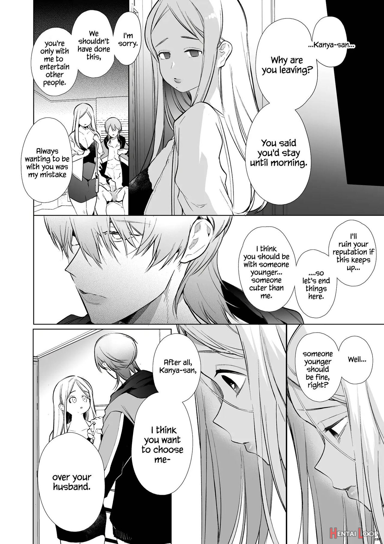 Kana-san Ntr ~ Degradation Of A Housewife By A Guy In An Alter Account ~ page 47